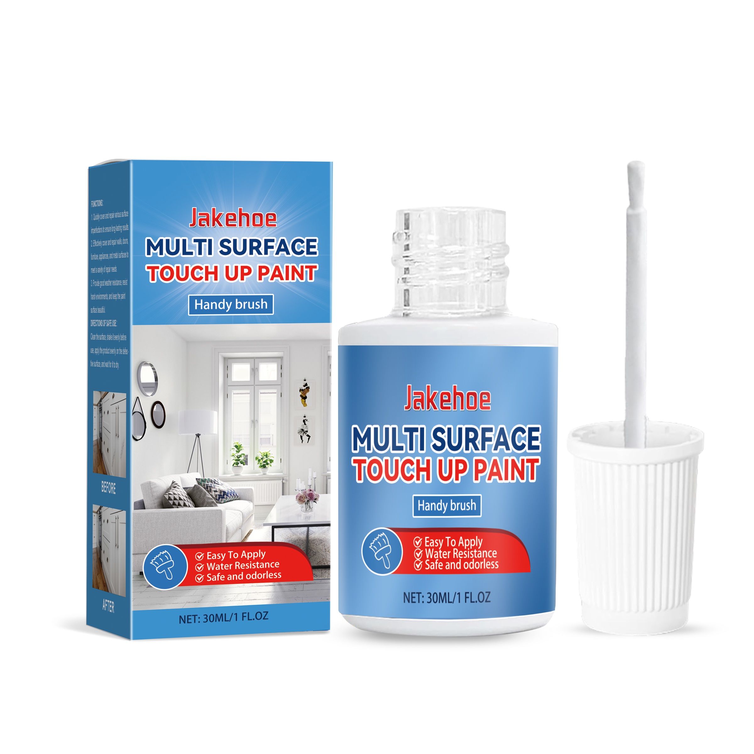 JAKEHOE Multi-Surface Touch-Up Paint, 30 ml / 1 Bottle