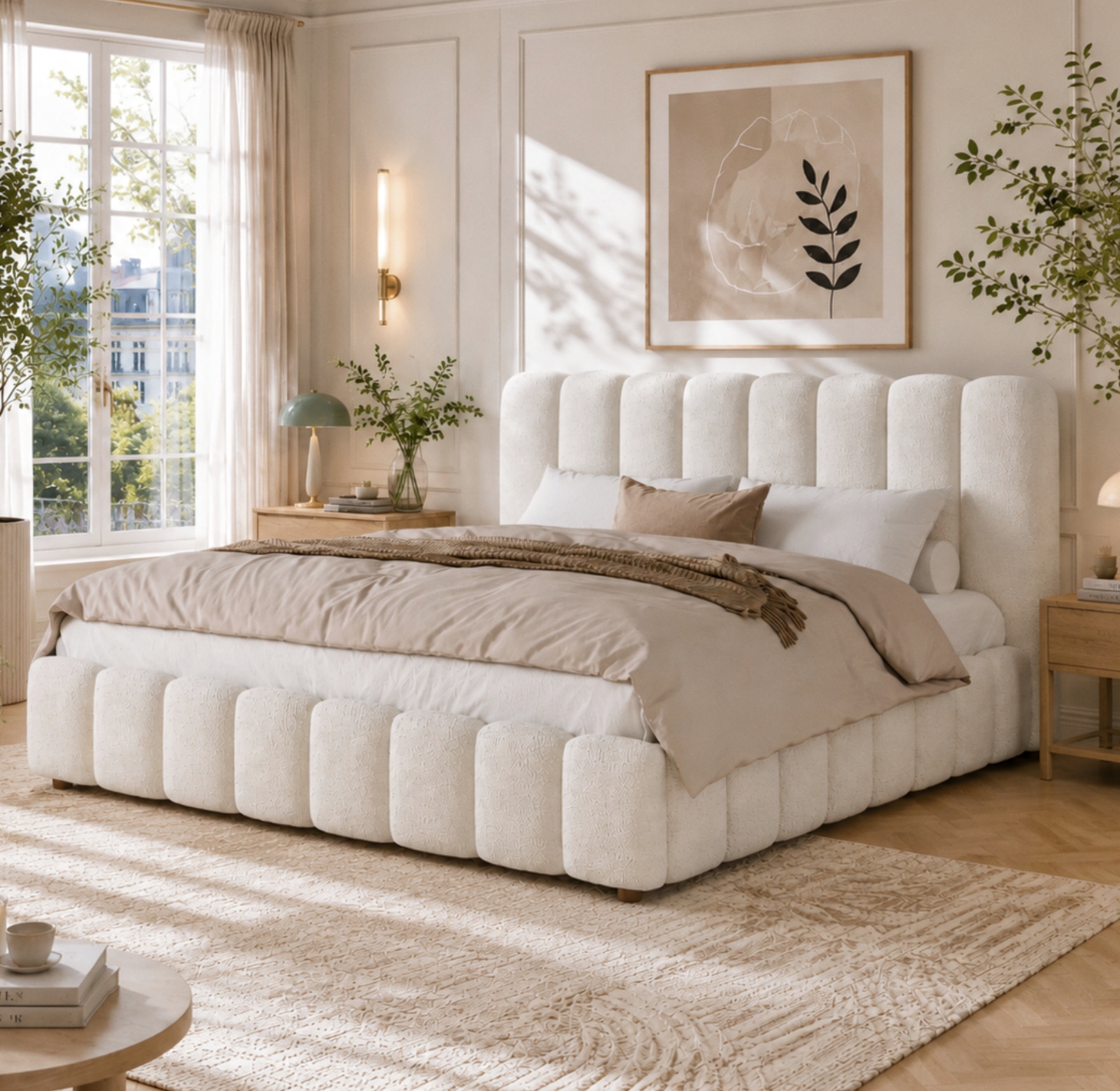 Upholstered Bed, Super King Size 6ft-180x200cm, Hydraulic Functional — image 5
