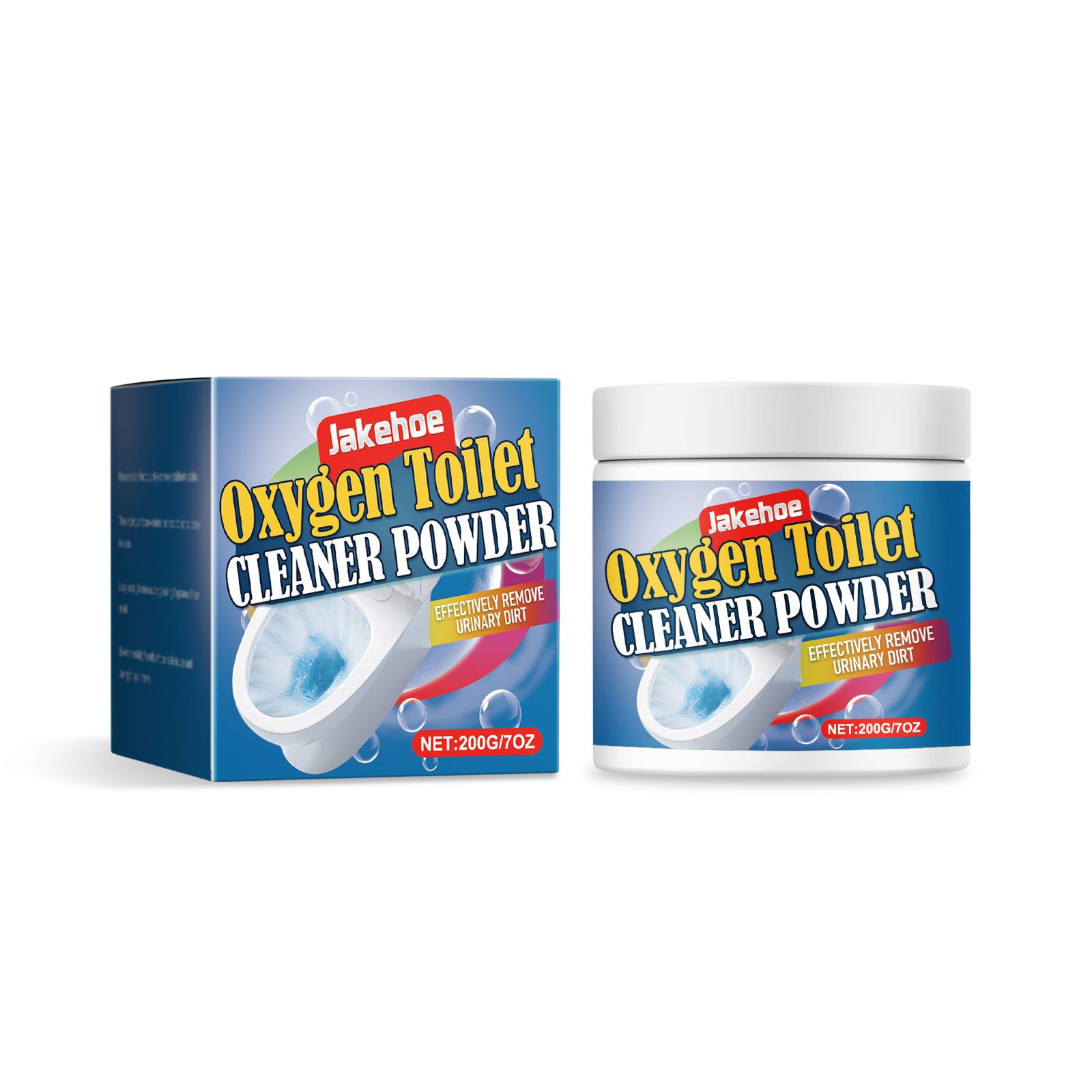 JAKEHOE Foaming Toilet Cleaning Powder, 200 g / 1 Pack