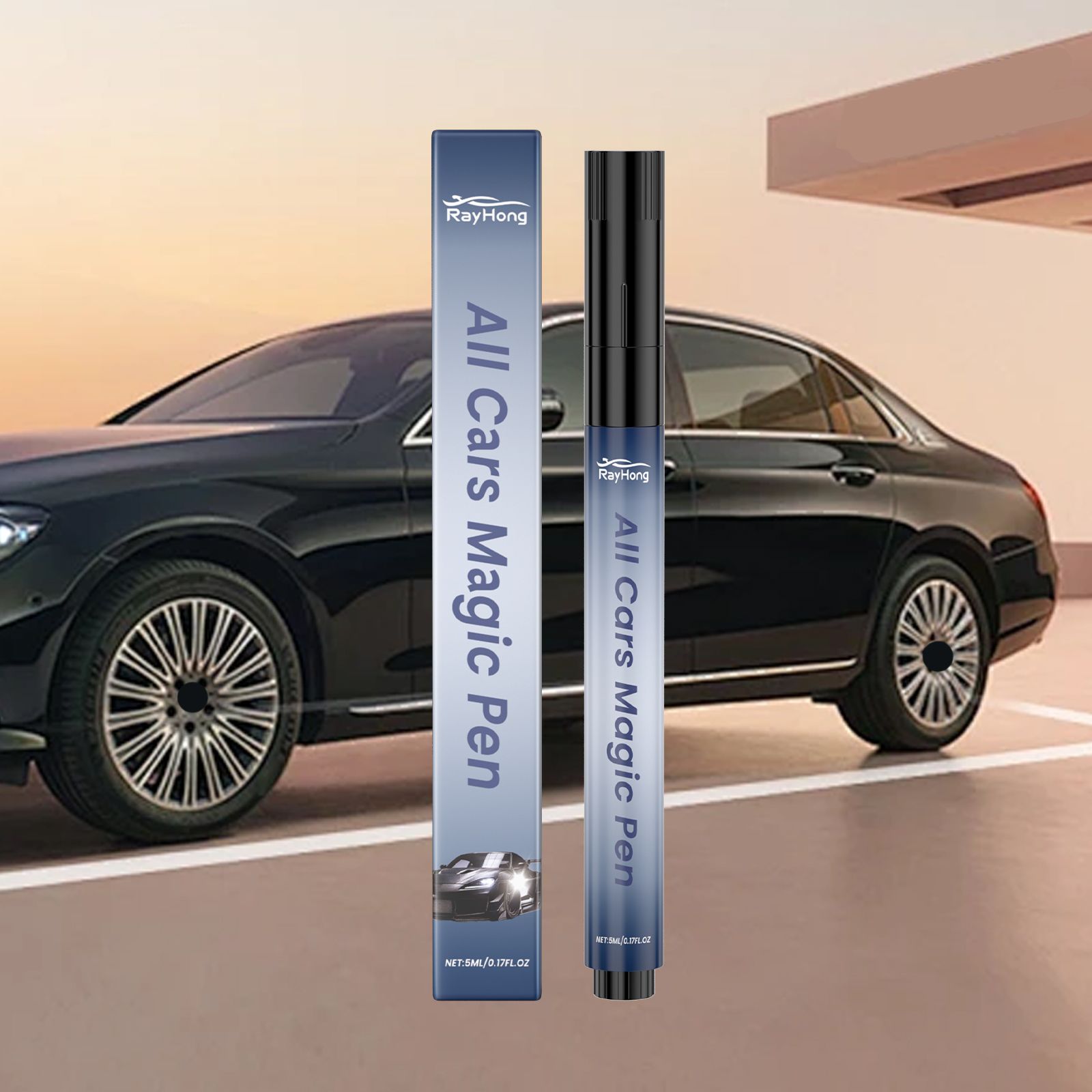 RAYHONG Automotive Paint Touch-Up Pen, 5 ml / 1 Bottle image 2