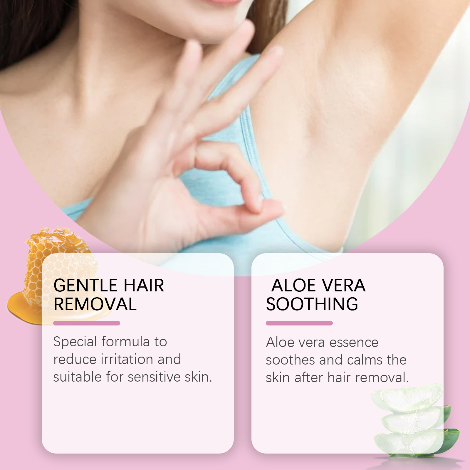 ouhoe mousse body hair removal spray all over the body armpits hands leg 4