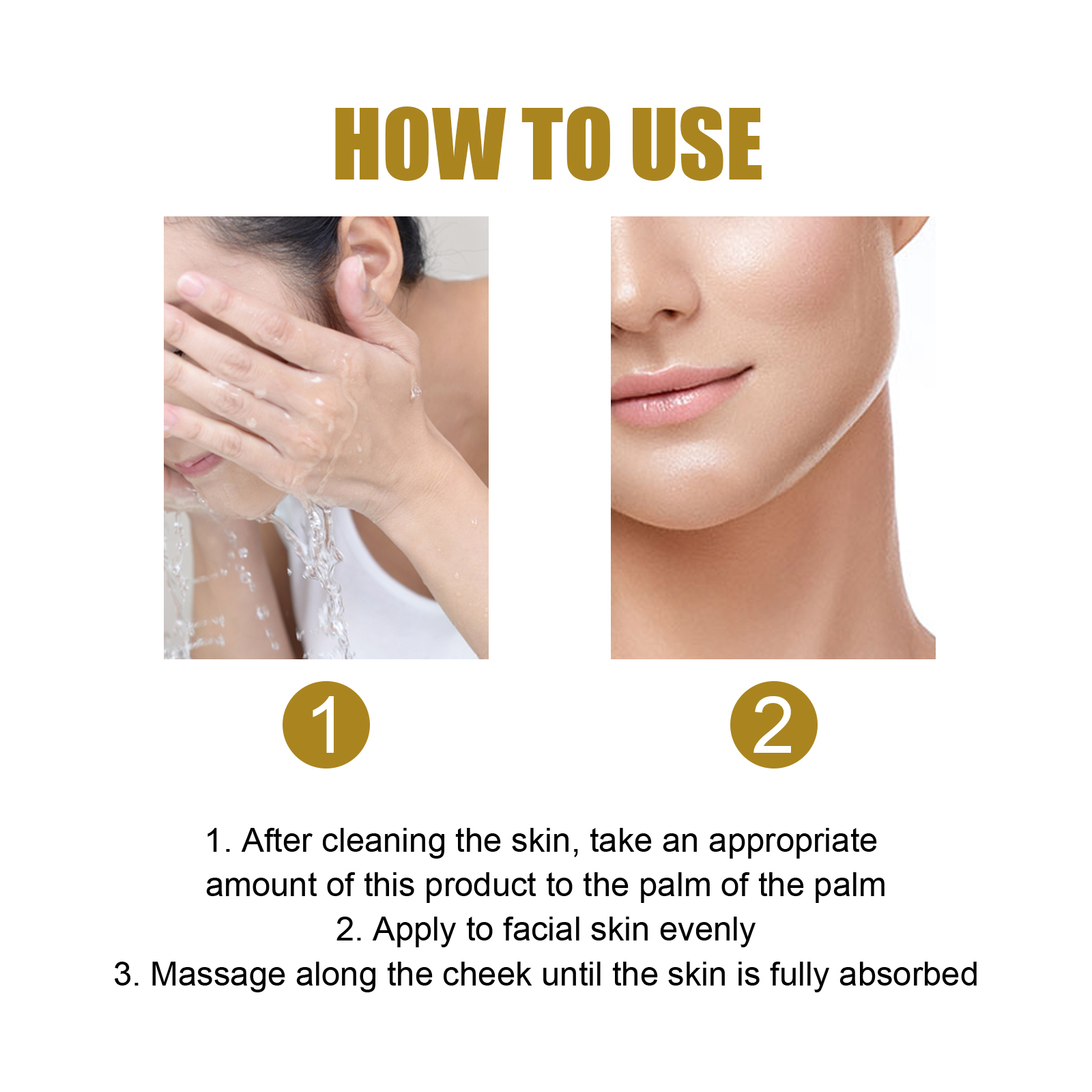 EELHOE Ginseng Essence Anti Wrinkle Essence, Wrinkles Firming Facial Skin Smooth And Tender And Elastic image 6