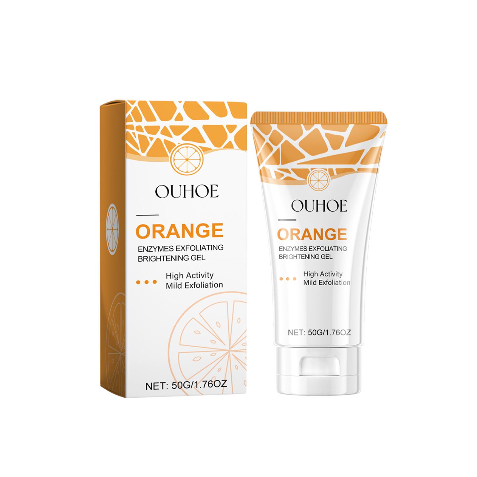 OUHOE Enzymes Exfoliating Brightening Gel, Gentle Exfoliating Cleansing Gel Deeply Purifies Pores…