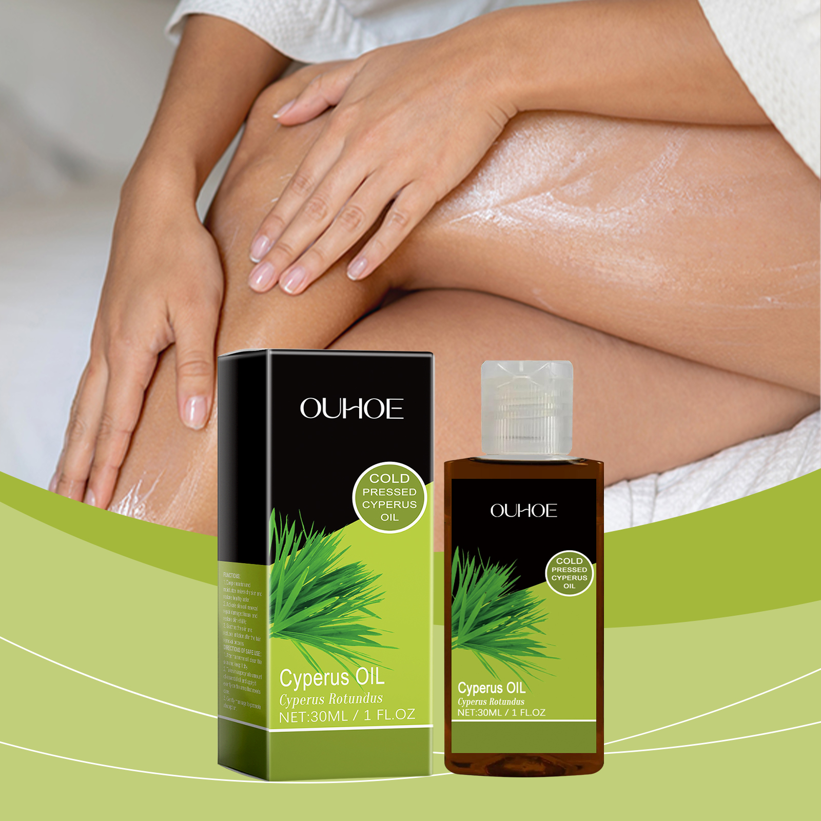 ouhoe perfumed hair removal essential oil plant essential oil gentle car 2
