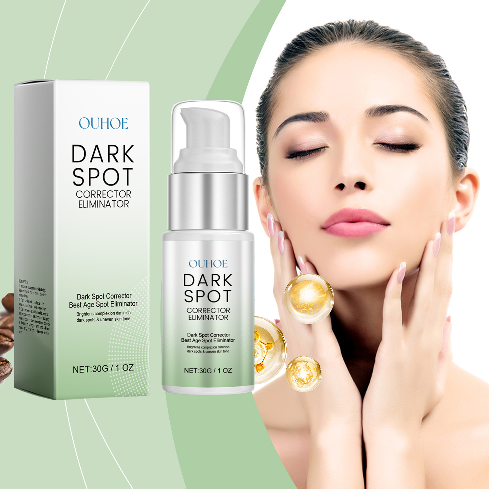 OUHOE Skin Repair Cream Nourishes And Hydrates Skin With Delicate, Tender Skin And Natural Luster Facial Moisturizer image 2