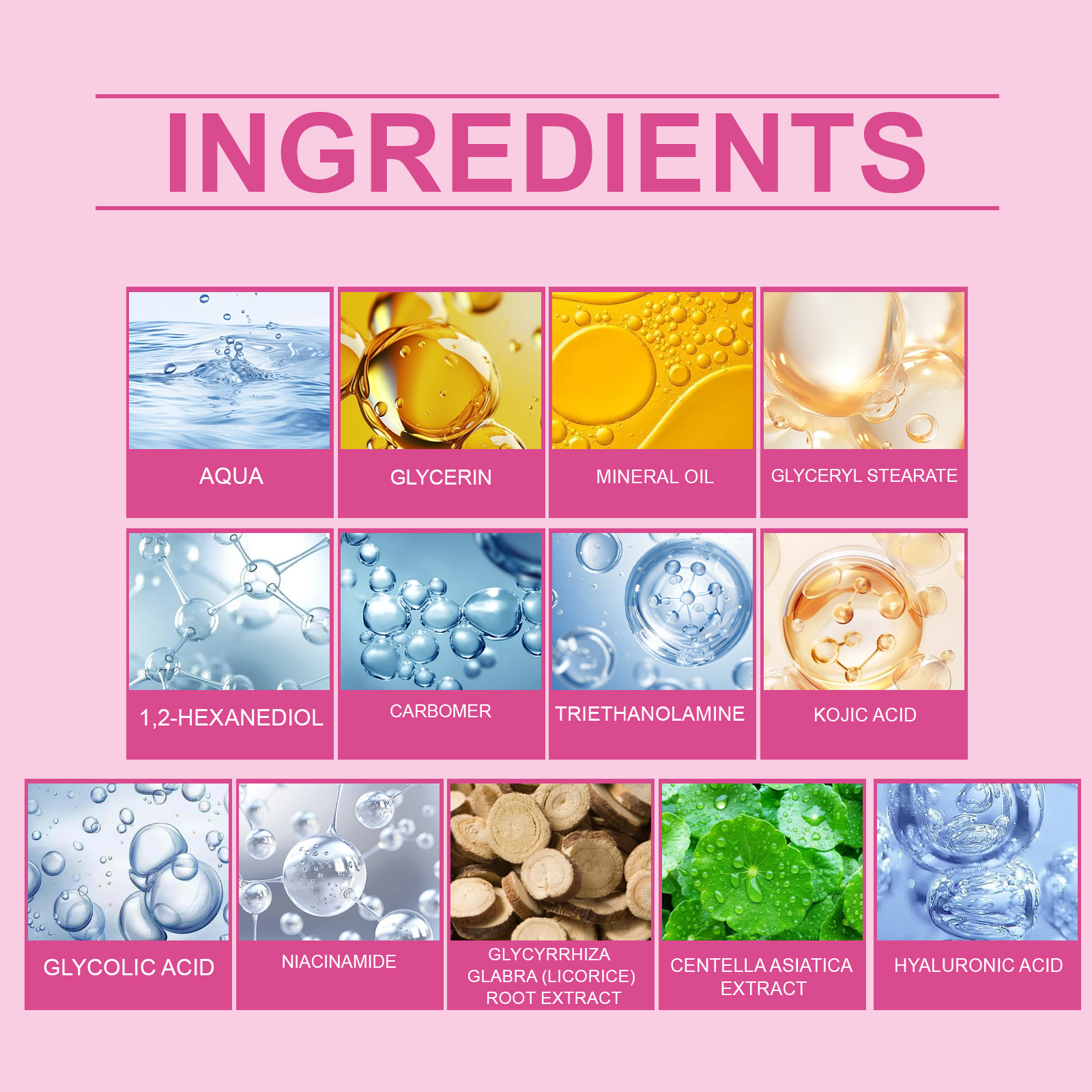 Jaysuing Kojic Acid Moisturizing Cream Nourishes Delicate Facial Skin, Making It Lustrous And Radiant, Locking In Moisture And Nourishing The Face Cream image 5
