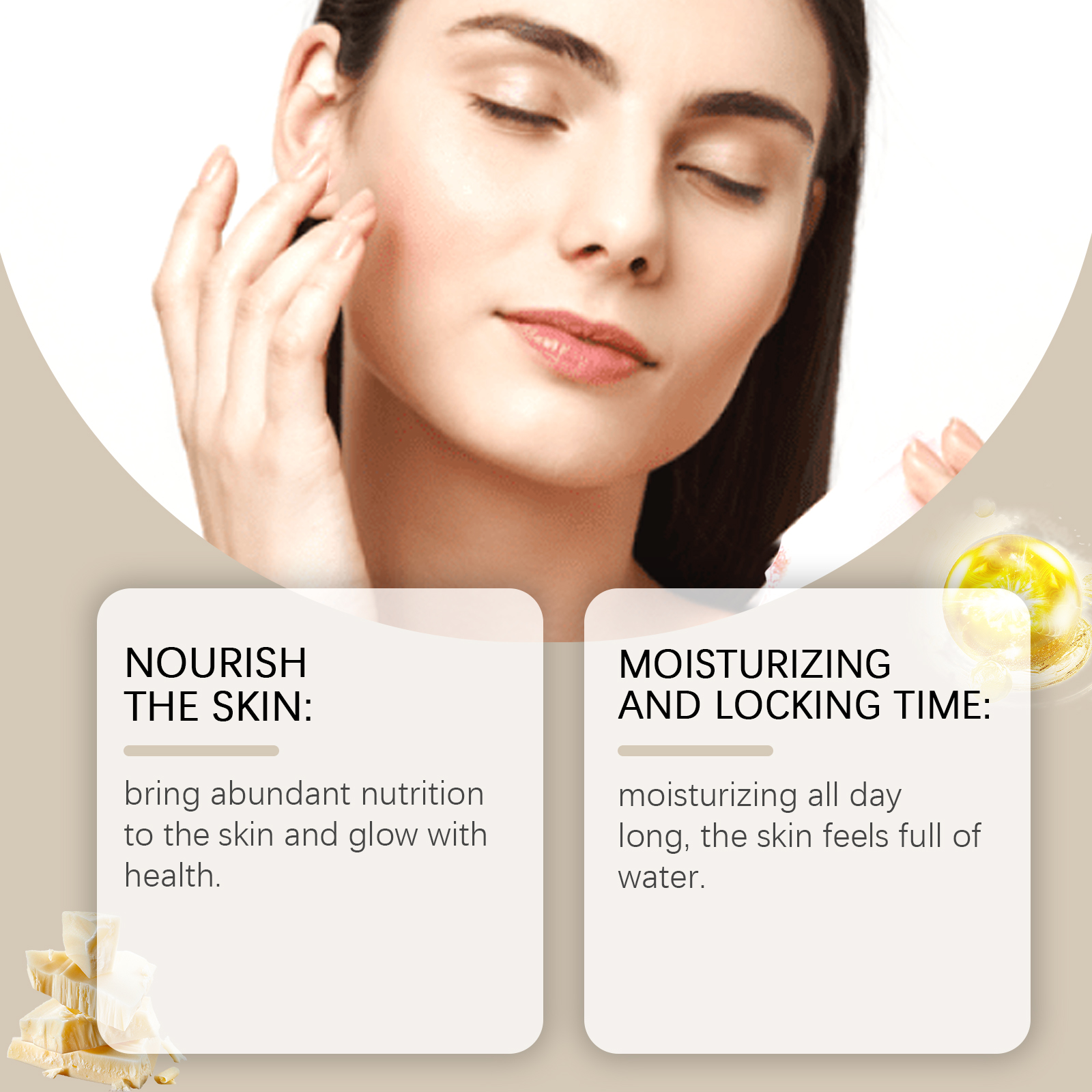 Hoygi Tallow Moisturizer Nourishes And Moisturizes Dry Skin With A Soft Smoothing Cream image 3