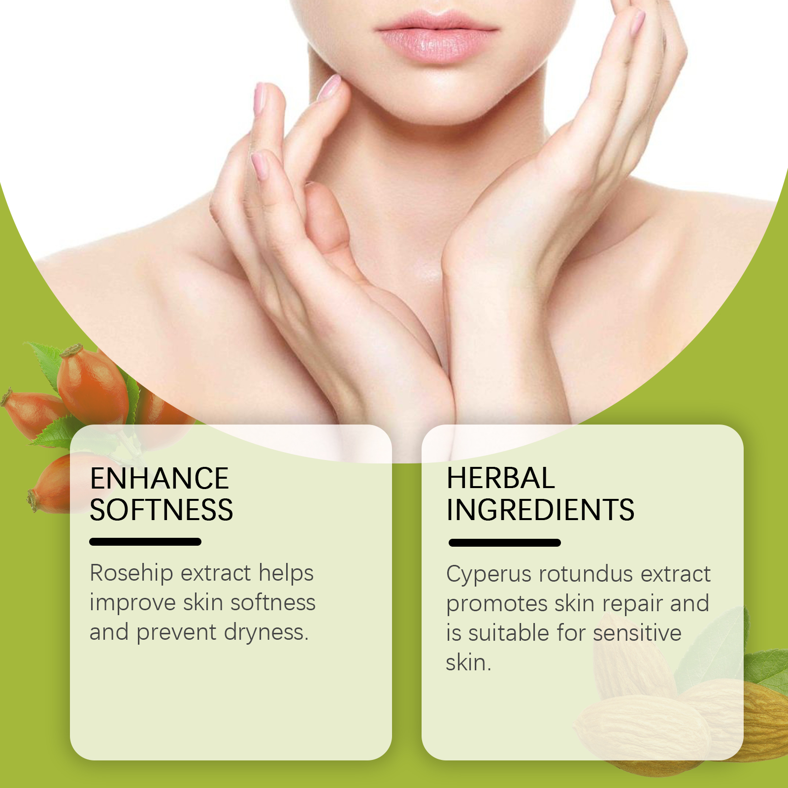 ouhoe perfumed hair removal essential oil plant essential oil gentle car 6