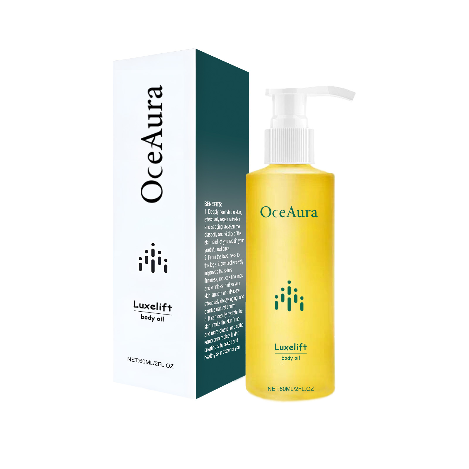 oceaura body skin care oil skin hydrating and moisturizing refreshing sk 4