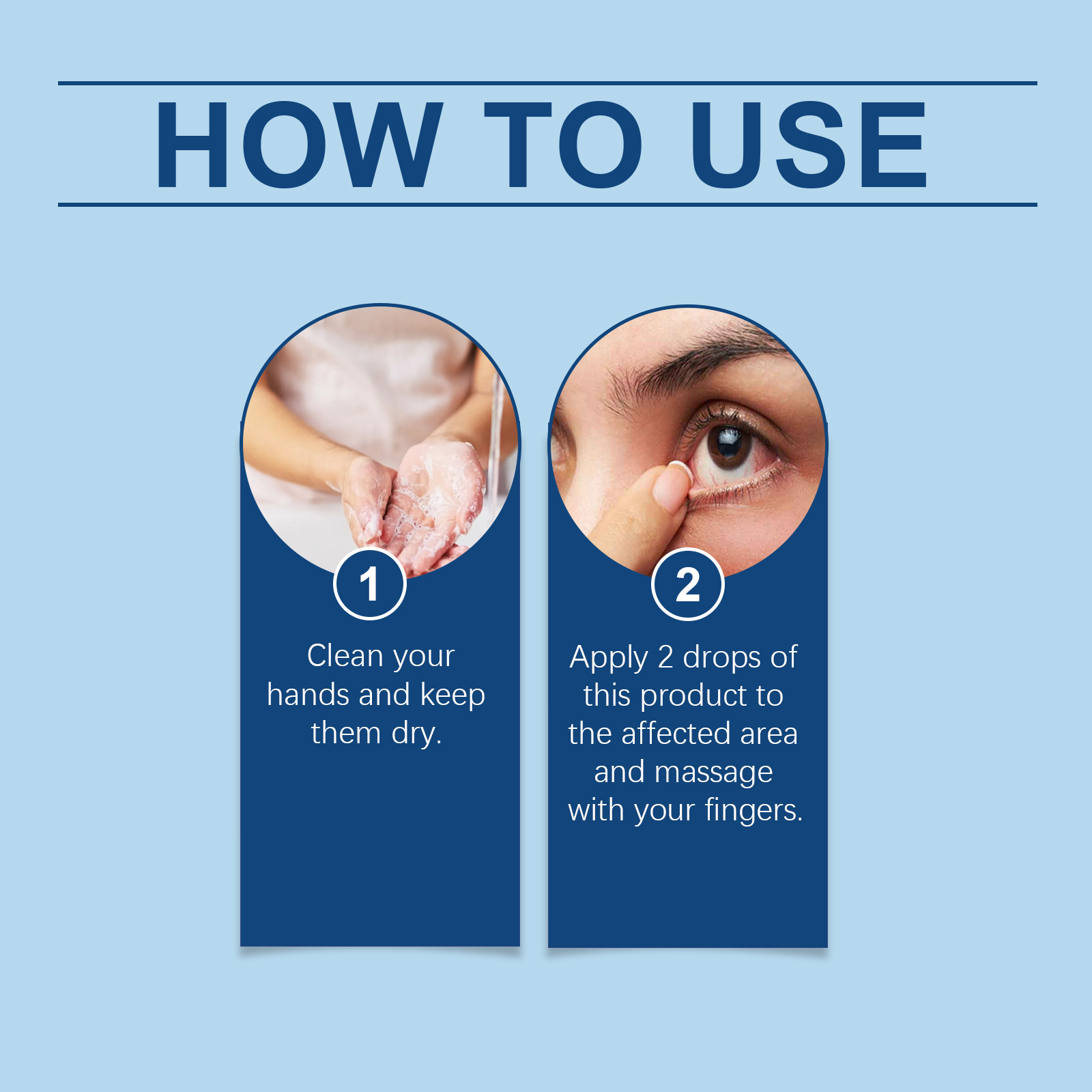 OUHOE Eye Care Drops Gently Nourish And Moisturize The Skin Around The Eyes. Portable Daily Eye Care… image 6