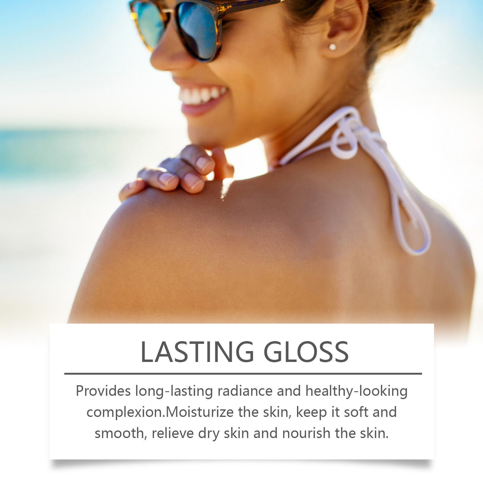 OUHOE Golden Glow Blackening Gel Gentle Moisturizing And Suntanning Wheat Skin Toning Cream For Summer Outdoor Beach image 4