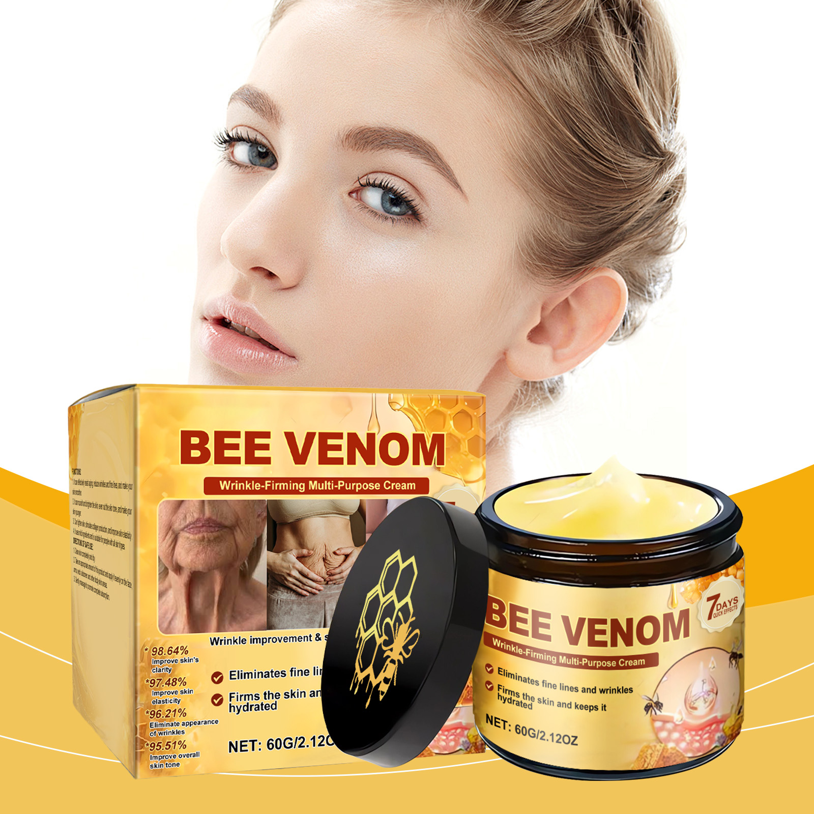 AMZ The Multi-Functional Body Care Cream Moisturizes The Facial And Body Skin, Nourishes The Skin… image 2