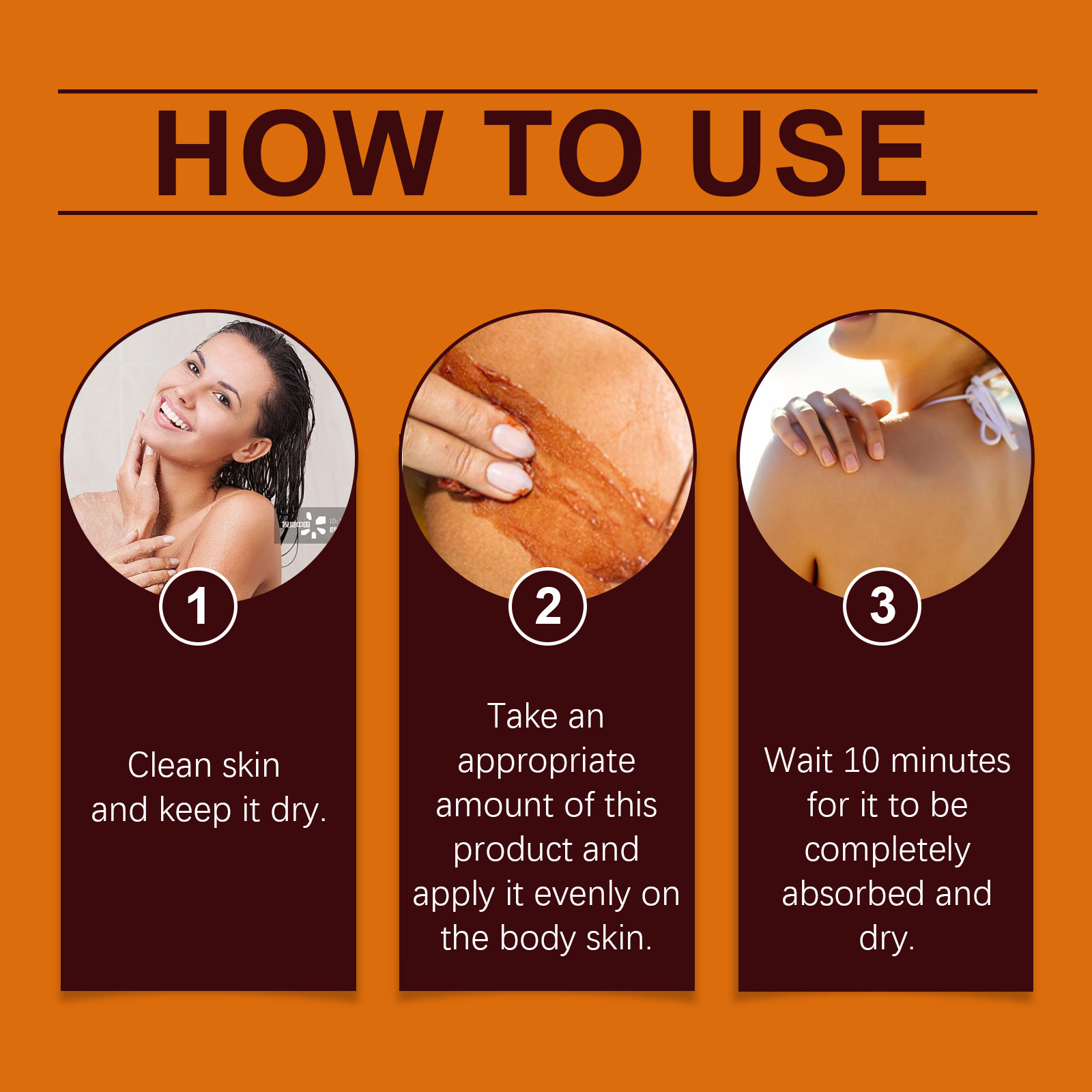 OUHOE Golden Glow Blackening Gel Gentle Moisturizing And Suntanning Wheat Skin Toning Cream For Summer Outdoor Beach image 6