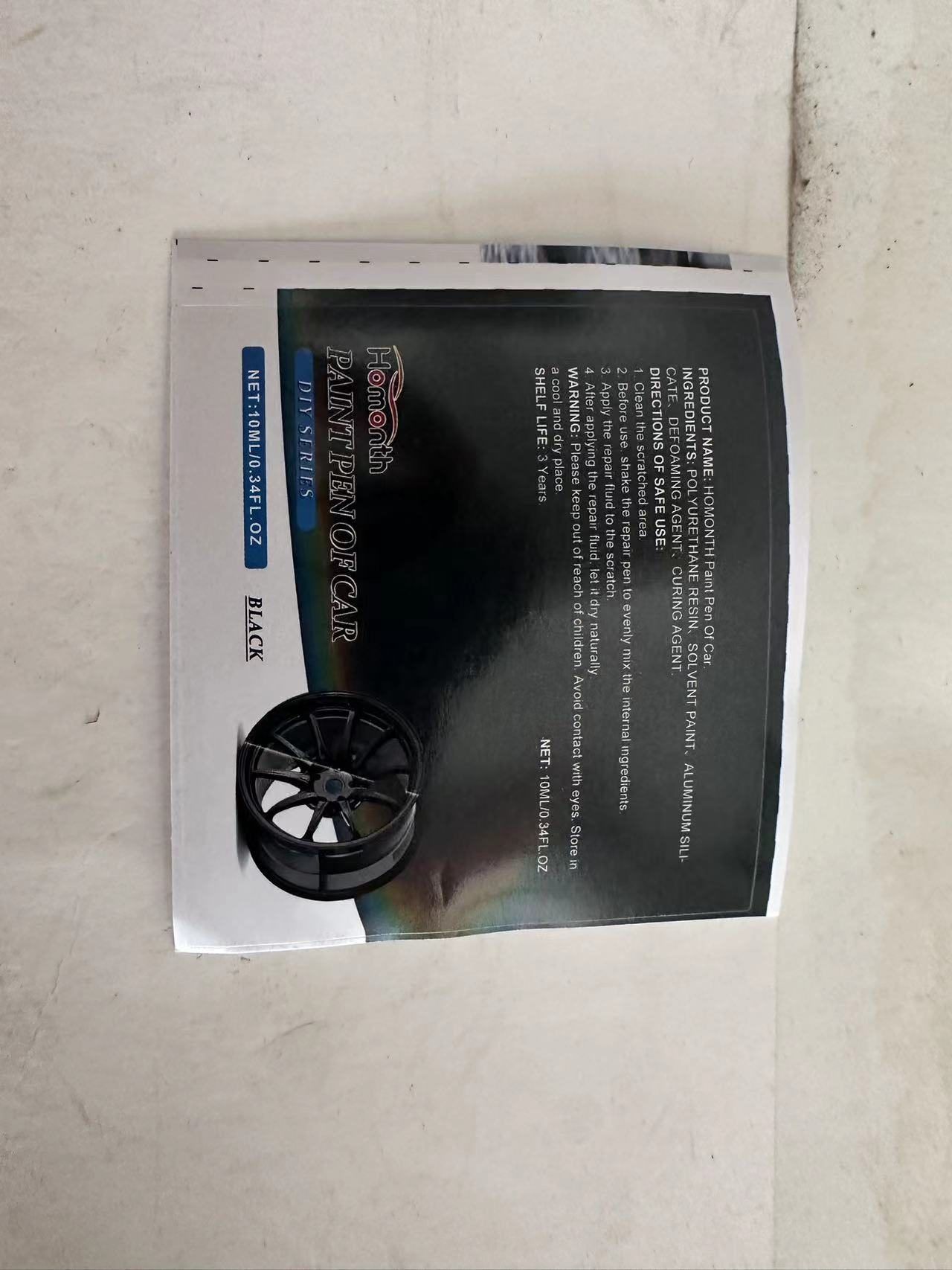 HOMONTH Black Wheel Touch-Up Pens, 3 Pieces image 6