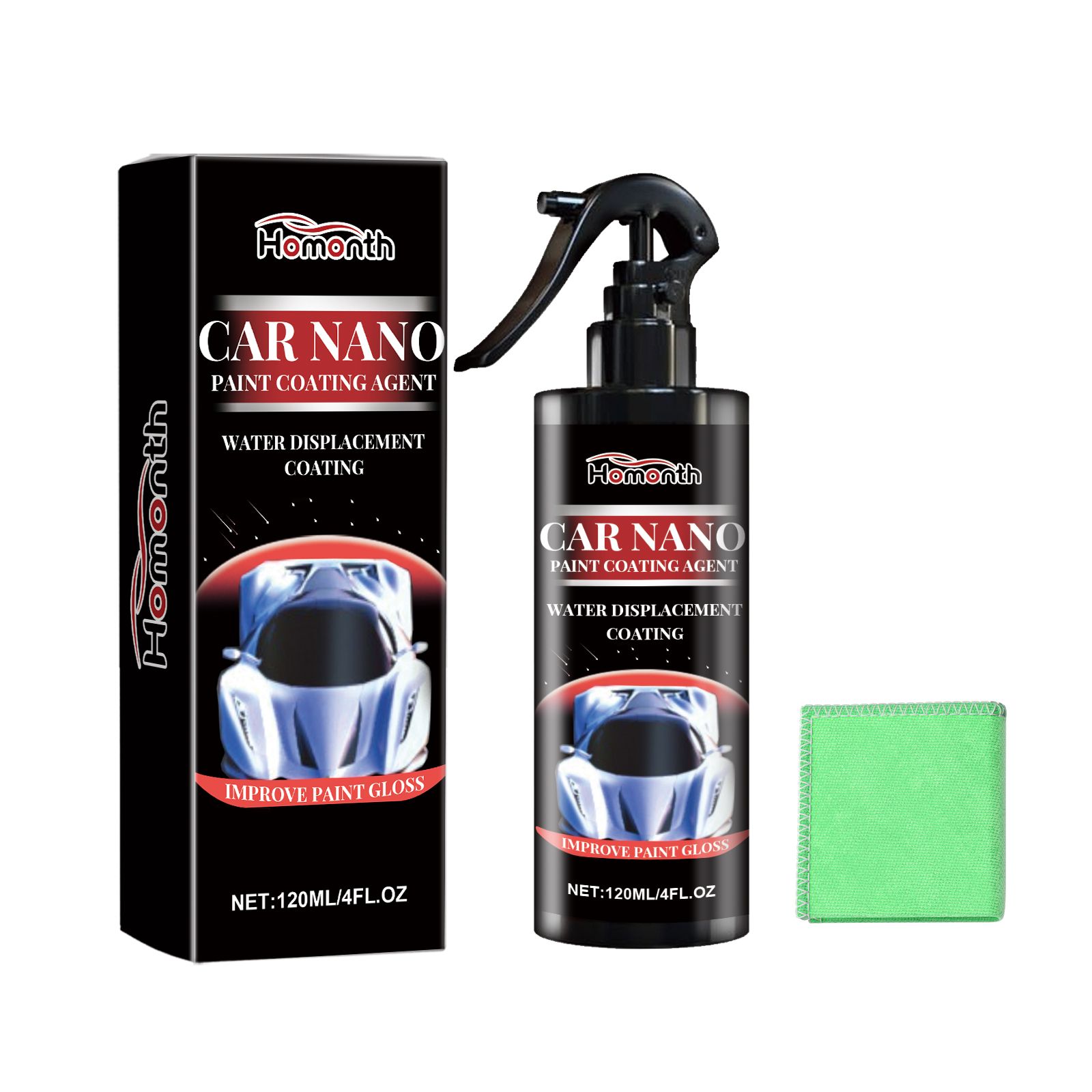 HOMONTH Automotive Coating Spray Kit, 120 ml Kit image 4