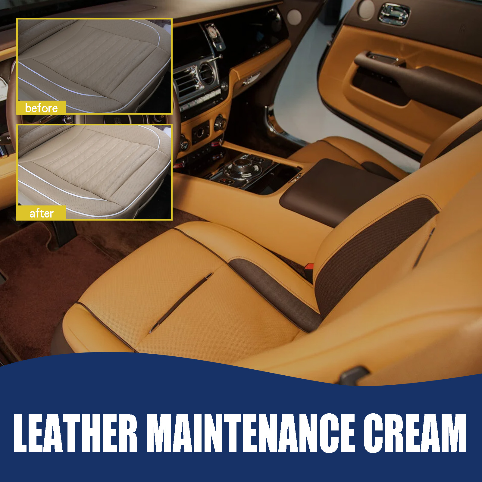 Leerverzorging Crème voor Autostoelen en Bank