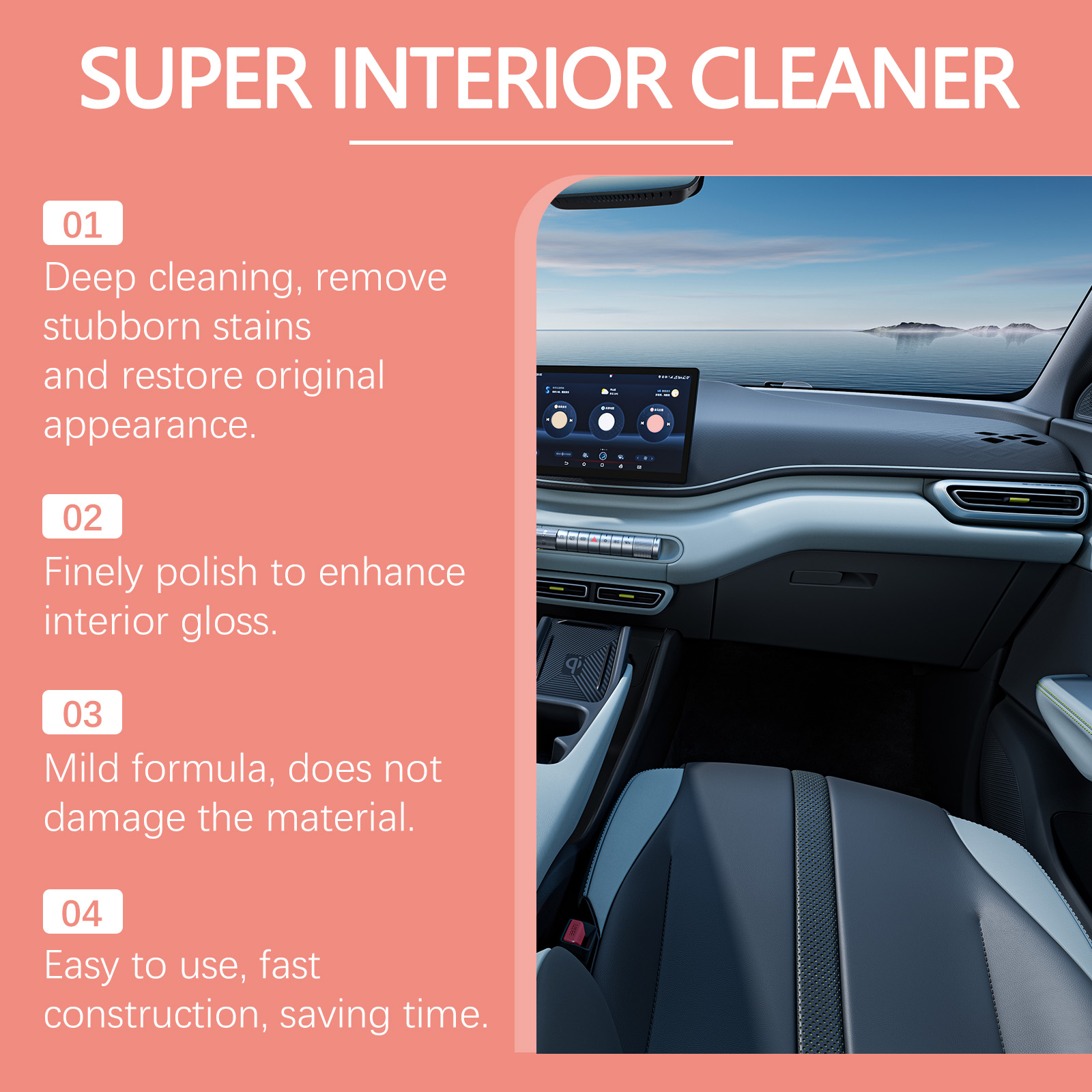 Interieurreiniger voor Auto 14 Interieurreiniger voor Auto
