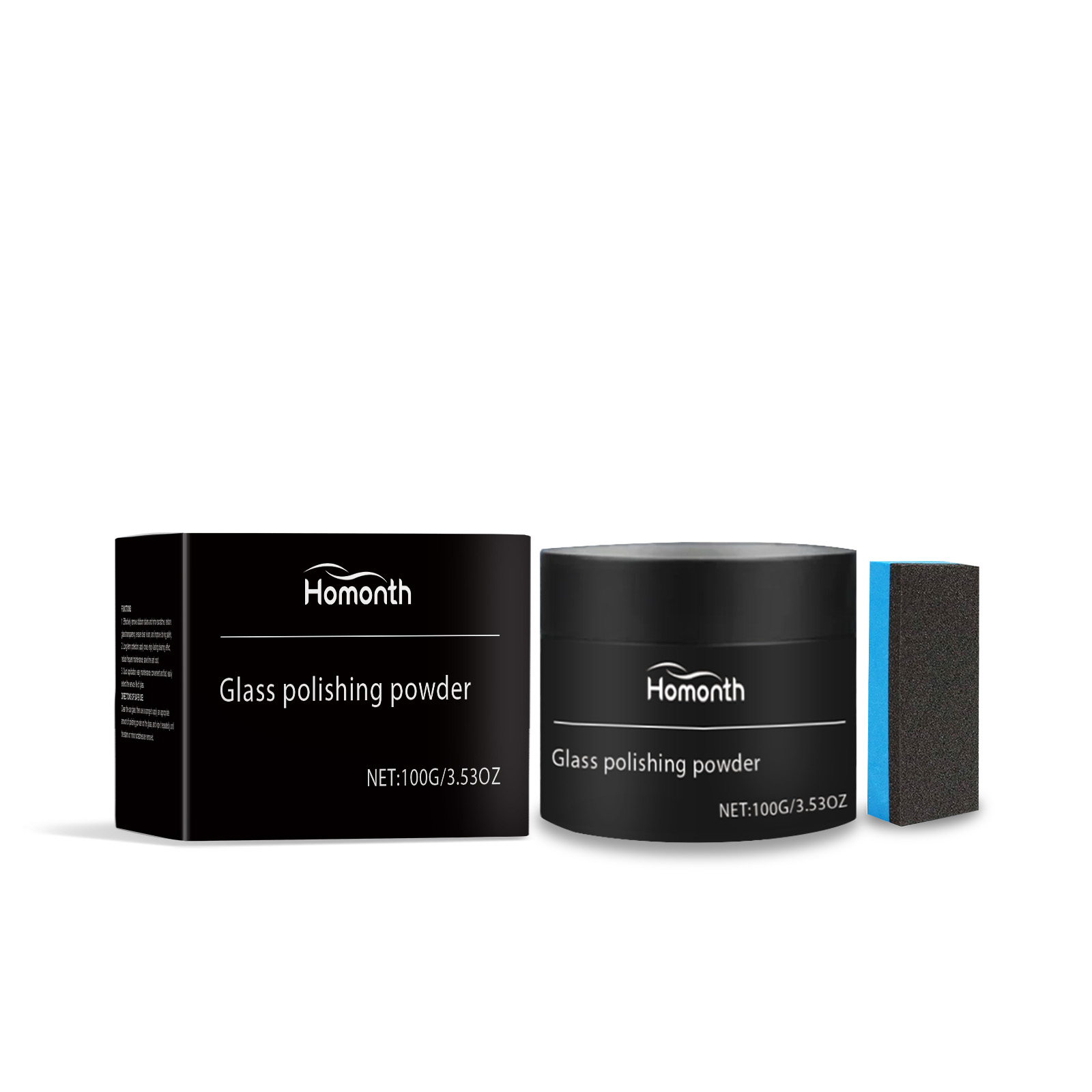 Glass Polishing Powder, Window Decontamination Waterproof Rain Care