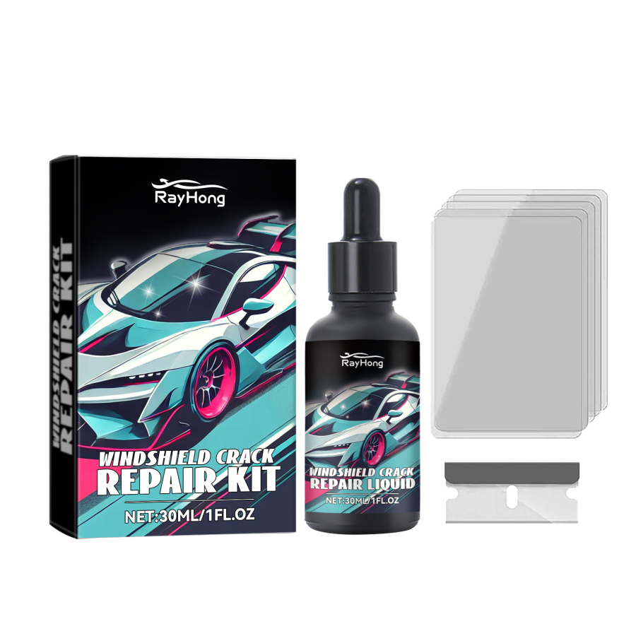 Windshield Repair Drops, Front Glass Crack Fast Repair Kit