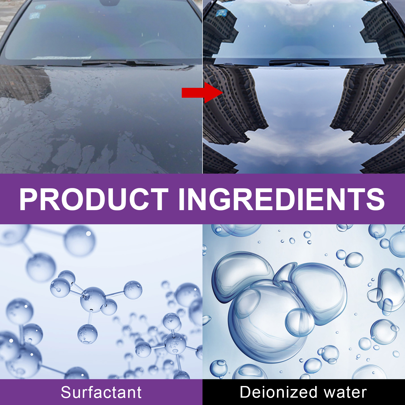 Purple Coating 30ml, Hand-Spray Wax Nano Car Coating Spray