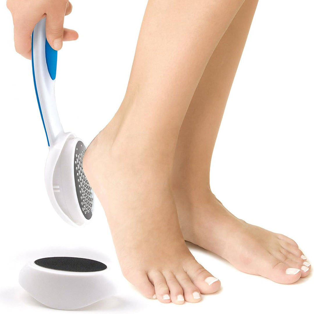 Foot Care Set - Callus Remover, Heel File & Ergonomic Handle Bu Nas L