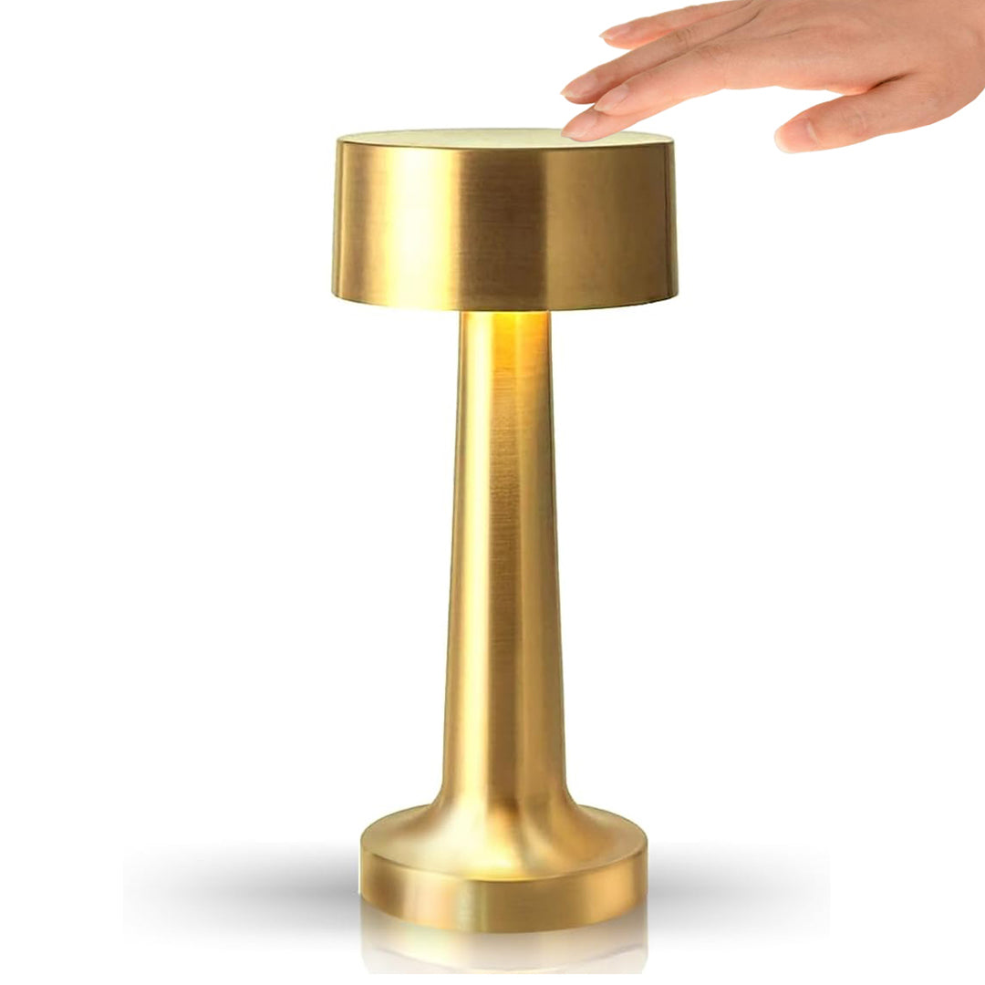 Touch-Control LED Table Lamp - Dimmable Brightness, 3 Light Modes, USB Rechargeable, Elegant Design