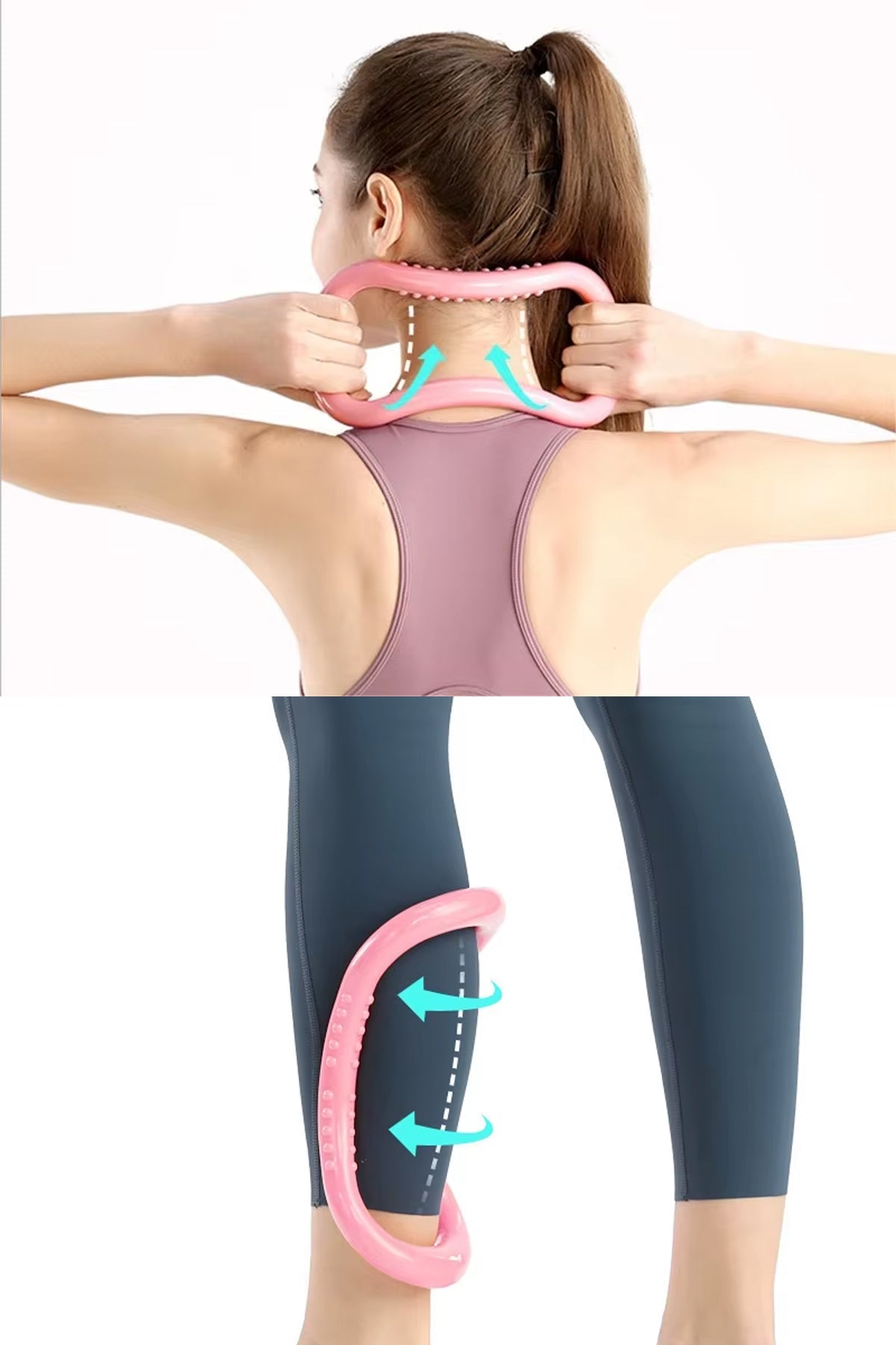 5 Piece Resistance Band Exercise Set Full Body Home Workout Tool — image 3