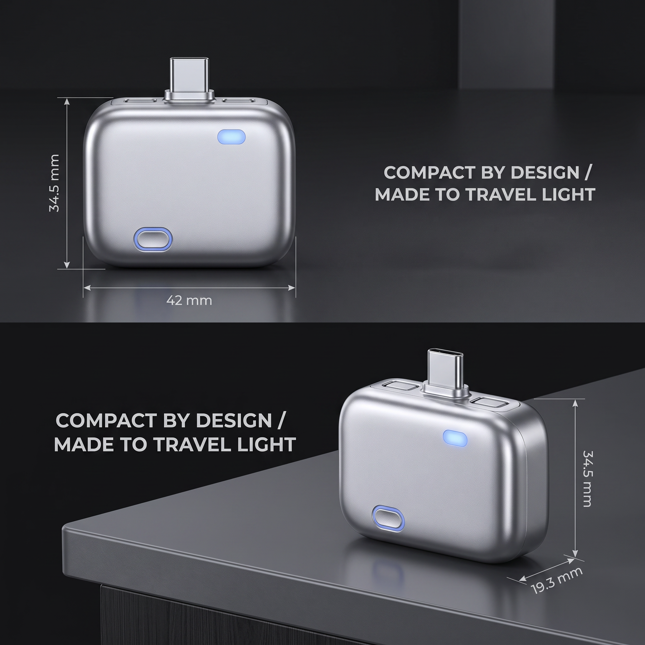 USB-C Smart Charging Adapter With Auto Disconnect, Fast Support & Power — image 2