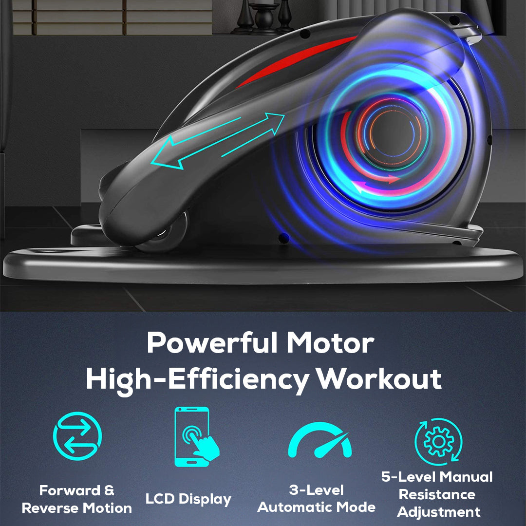 Dempower Mini Elliptical Trainer With LCD Display And Magnetic Resistance — image 5