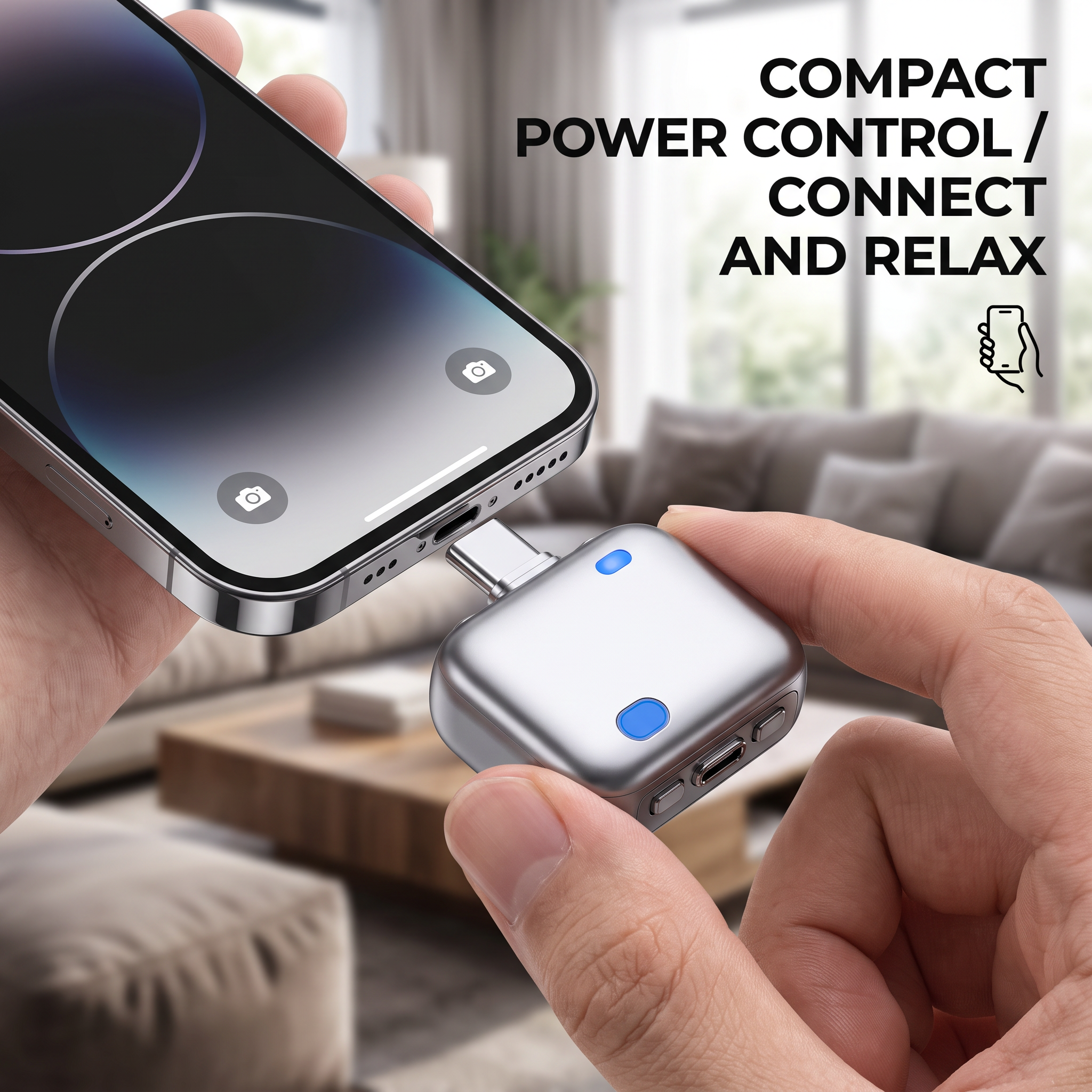 USB-C Smart Charging Adapter With Auto Disconnect, Fast Support & Power — image 3