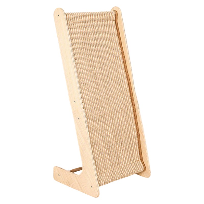 Dual Use Sisal Cat Scratcher Large Cat Scratcher L Shape Scratch Pad For Cats - Default