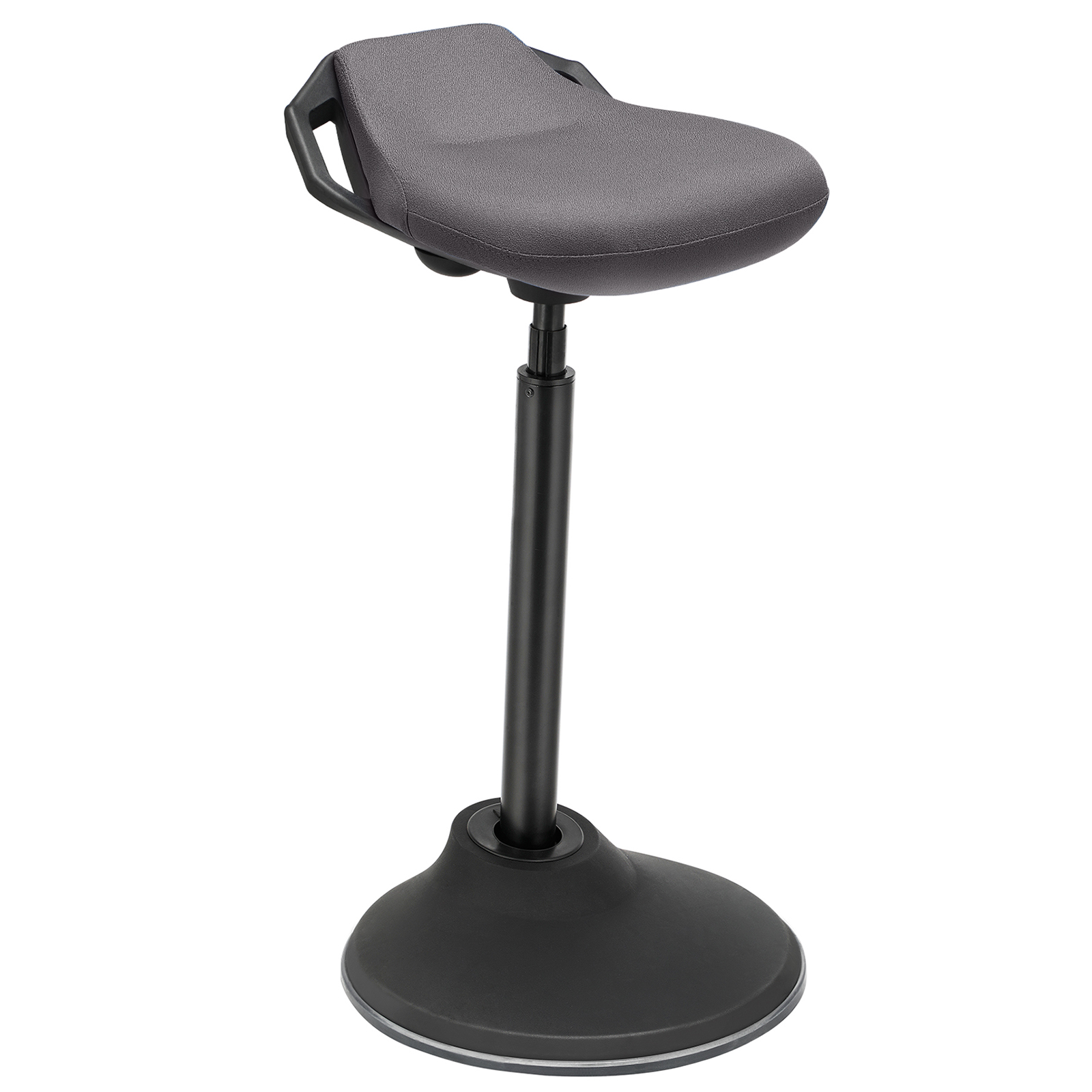 SONGMICS Ergonomic Wobble Stool, Height Adjustable Swivel Balance Chair