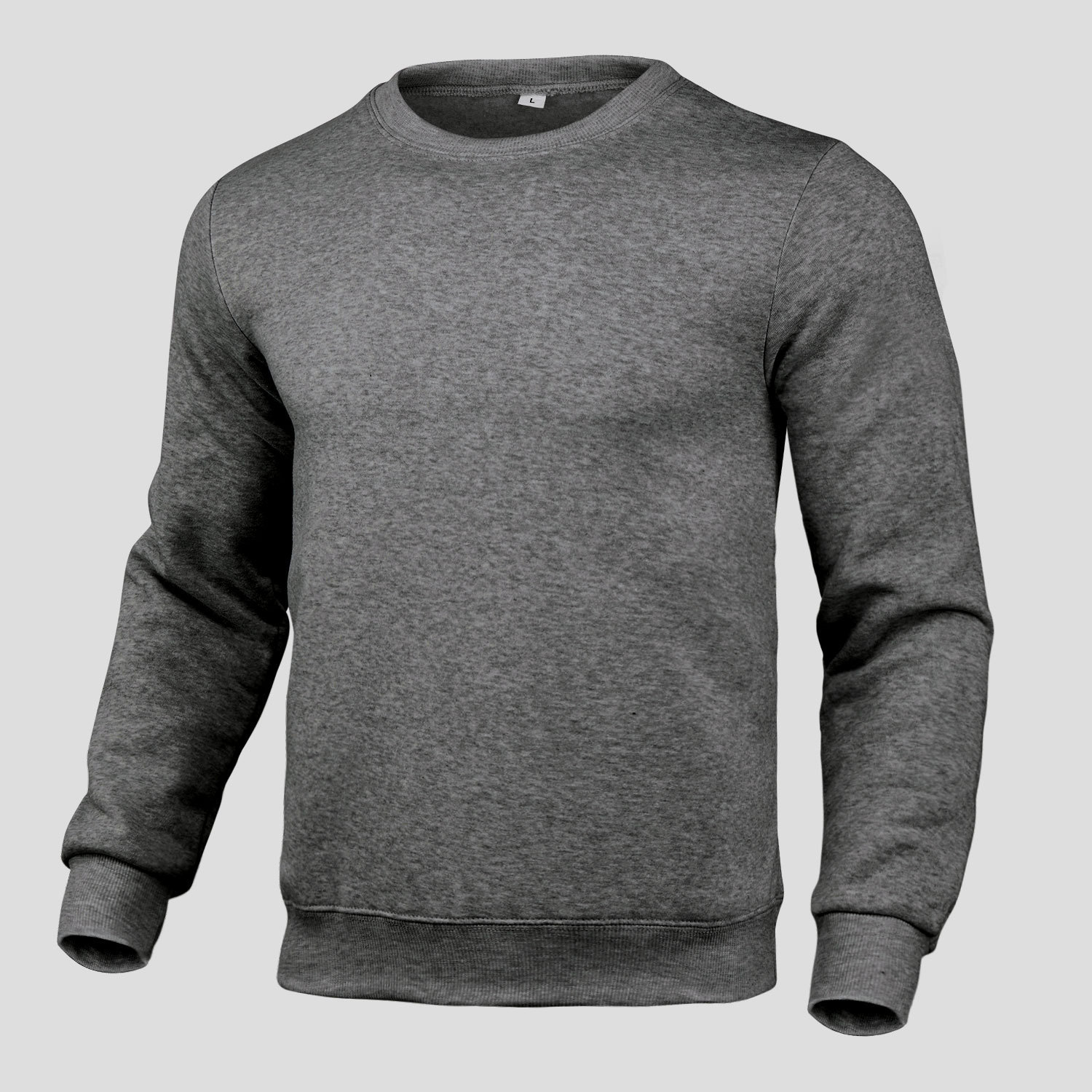 Mens Sweatshirt Heavy Blend Crew Neck Plain Jumper Pullover Casual TOP Warm - Picture 6 of 13