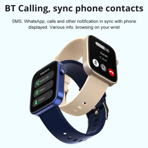 Sports Heart Rate Meter Step IP67 Waterproof Full Screen