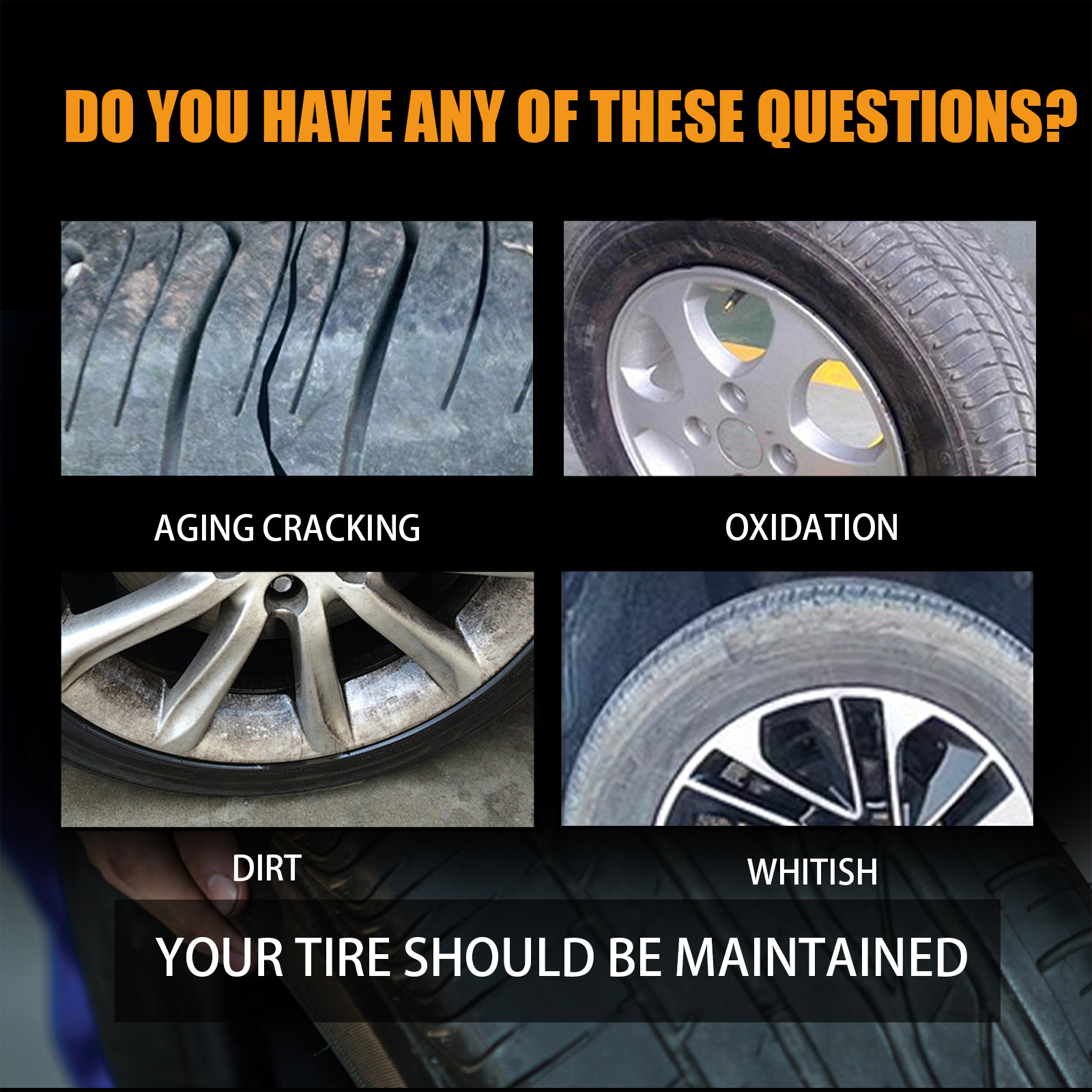 Wheel Cleaner, Tire Restoration Rust Polish Decontamination 2