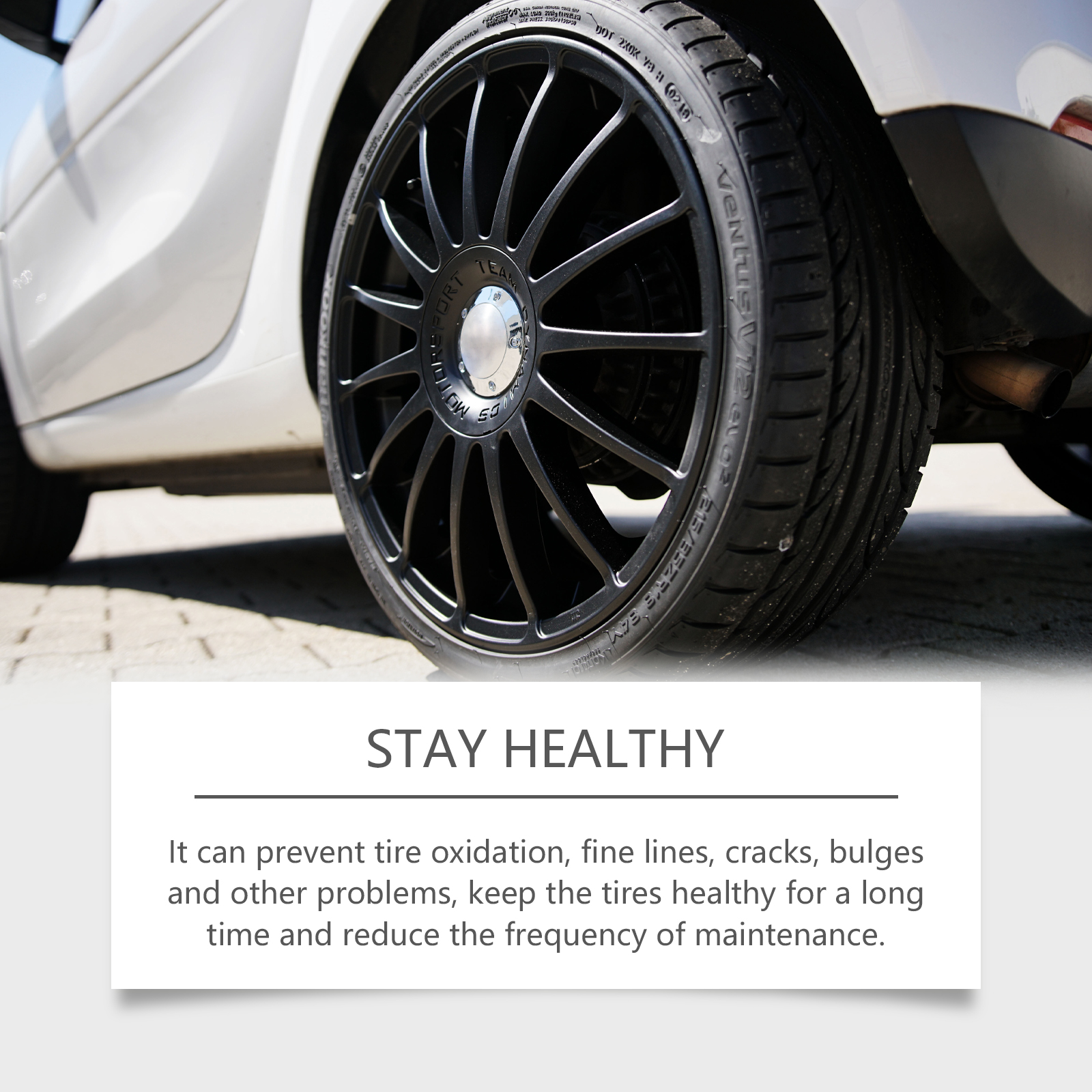 Tire repair kit, sidewall crack scratch soft puncture seal