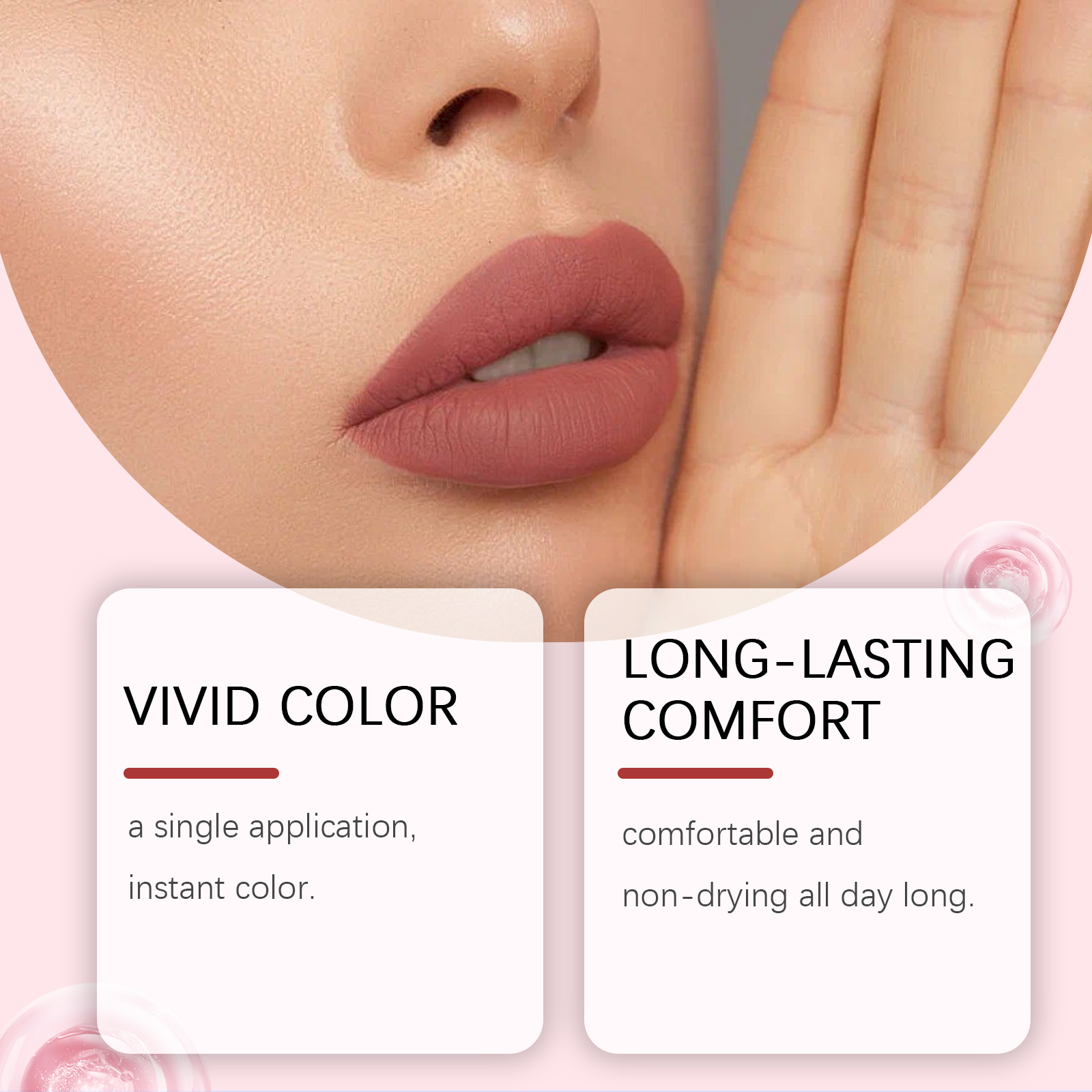 Lipstick Red - Hydrating Matte Nourishing 3
