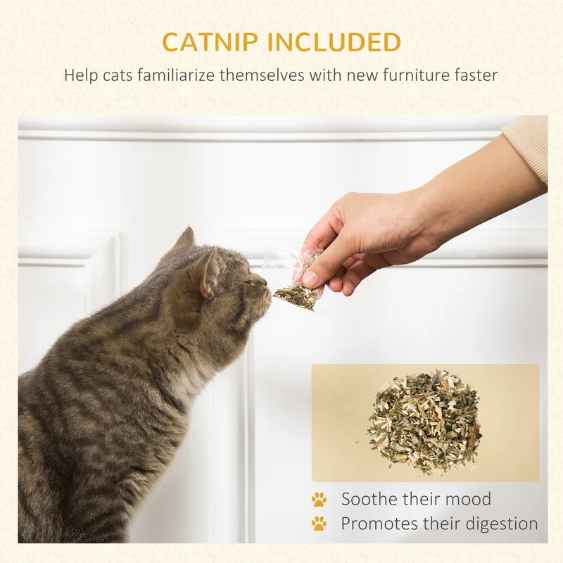 Cardboard Cat House, Recyclable Corrugate Scratcher for Indoor Cats, Burgundy — image 6