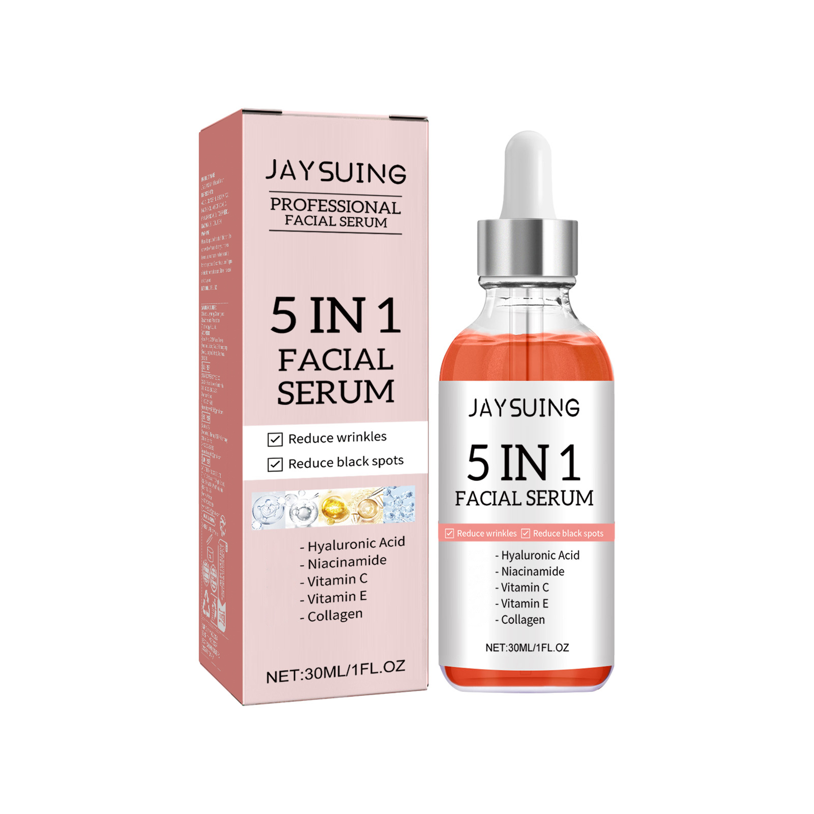 Facial Serum Nourishing Skin Firming Fading Brightening Anti Aging Hydrating Treatment
