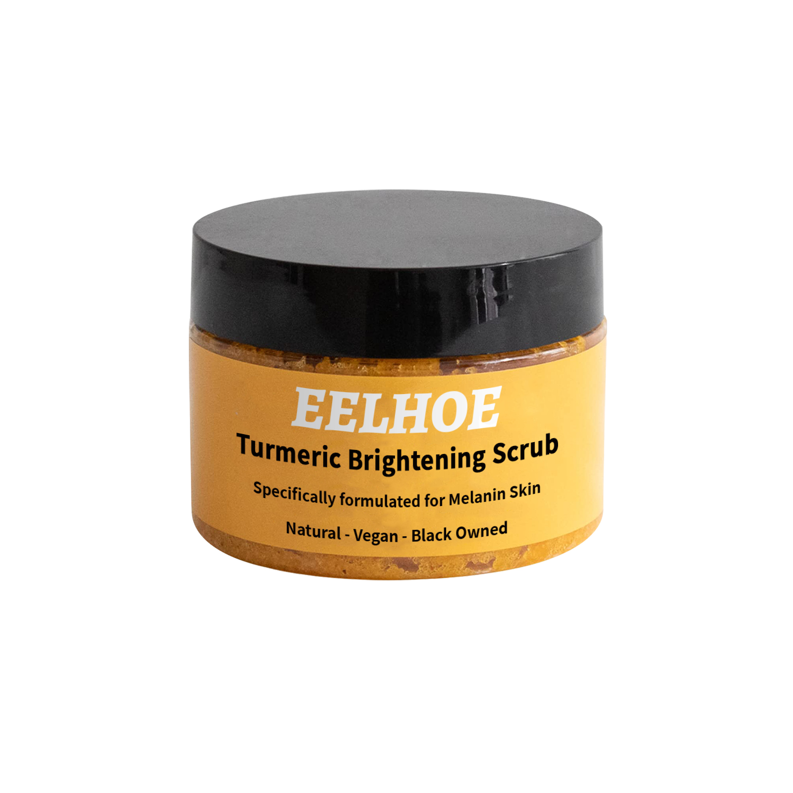 Turmeric Body Scrub Exfoliating Skin Brightening Refreshing Softening Nourishing Body Care