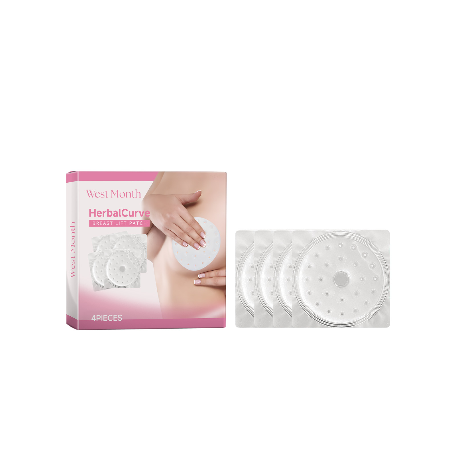 Breast Lift Patch Firming Plumping Nutritivo Elevação Bust Enhancement Apertando Cuidados com o Peito
