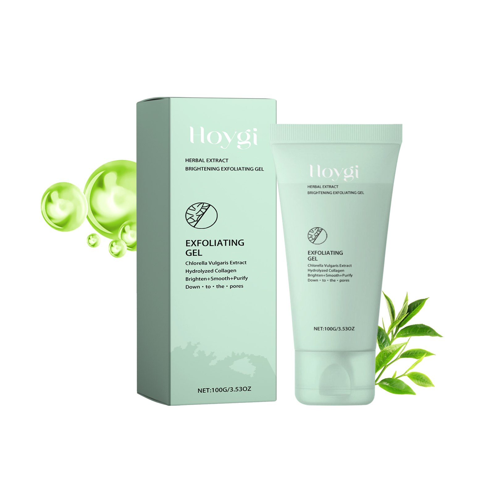 Herbal Facial Gel Gentle Cleanse Deep Pore Cleansing Moisturizing Nourishing Refreshing Skin Care Treatment