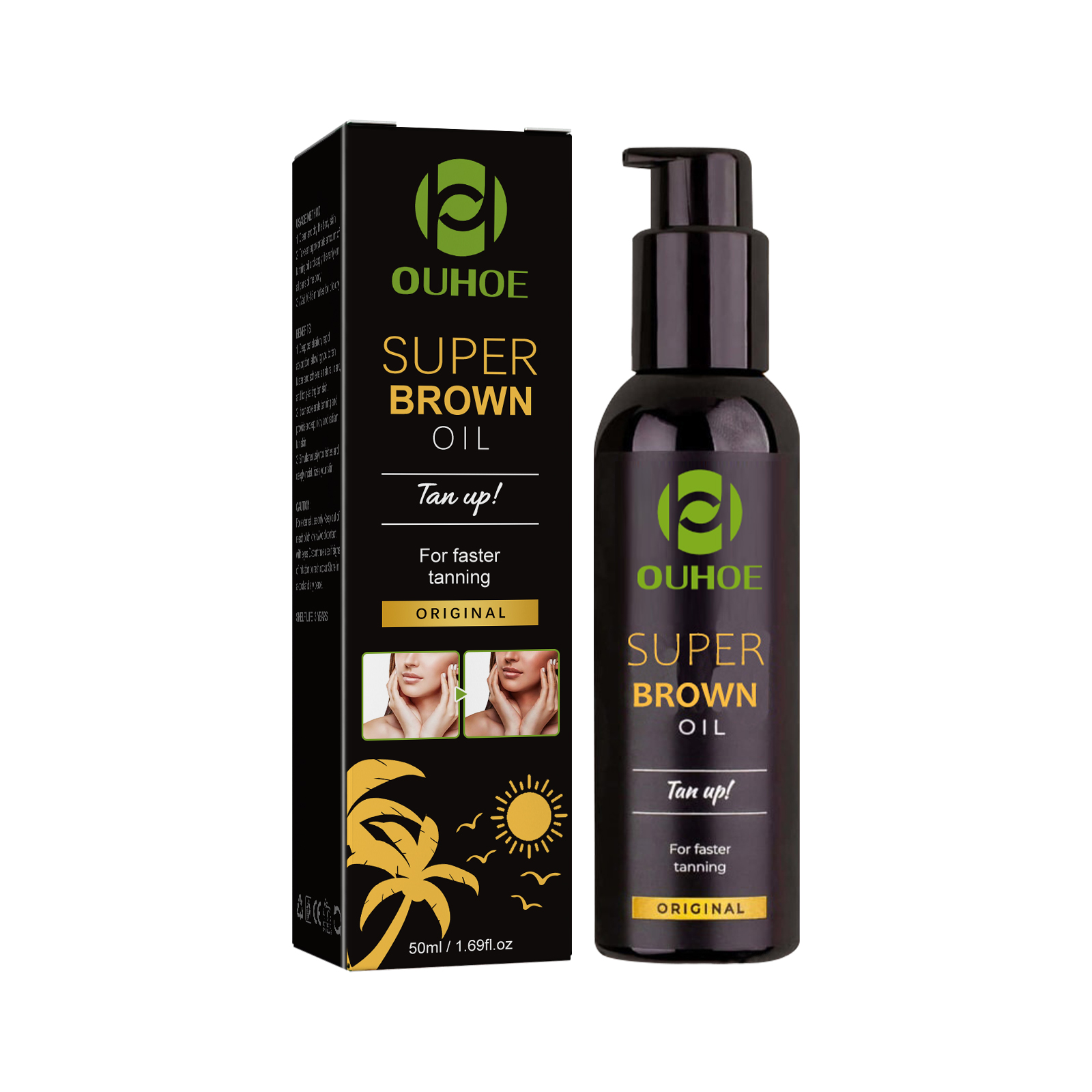 Turmeric Growth Oil Skin Brightening Moisturizing Nourishing Facial Body Care Essential Oil