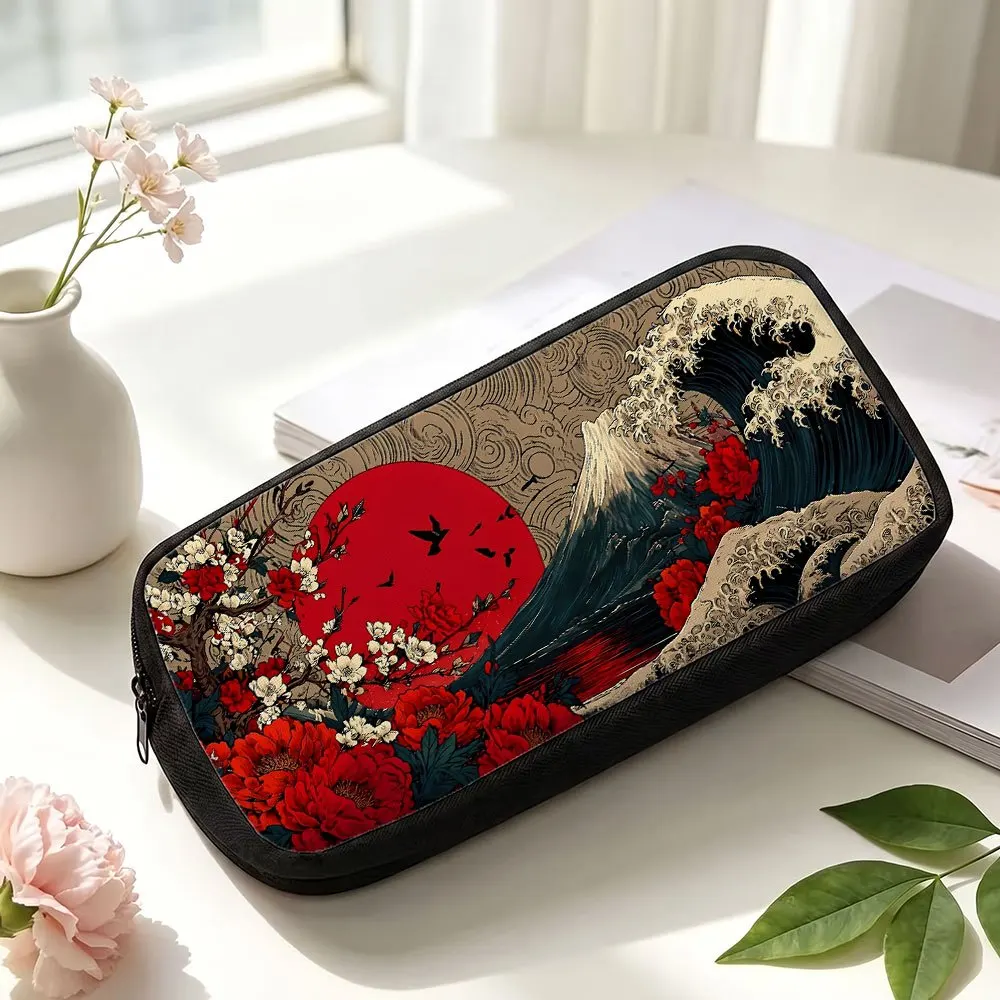 Zipper Pencil Bag, Zipper Storage Pen Case, Suitable To Keep Student School Sketching, Drawing And Writing Kits Organization 2