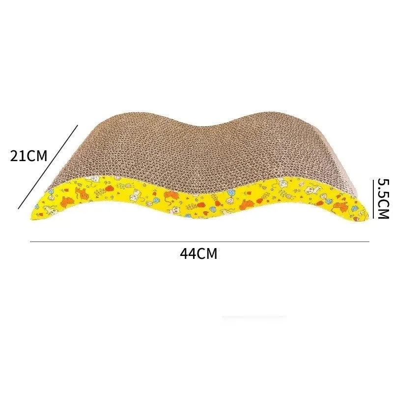 Cat Scratcher Corrugated Cardboard Scratch Board for Claws Sofa Bed
