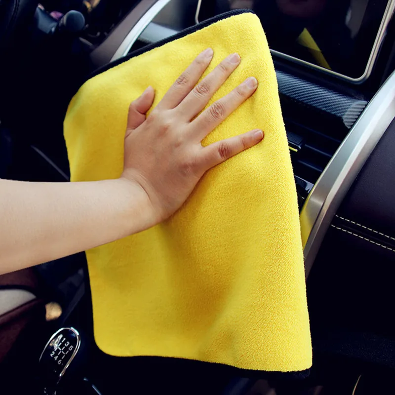 6X Car Cleaning Towels Drying Wash Cloth Microfibre Super Absorbent Polishing — image 5