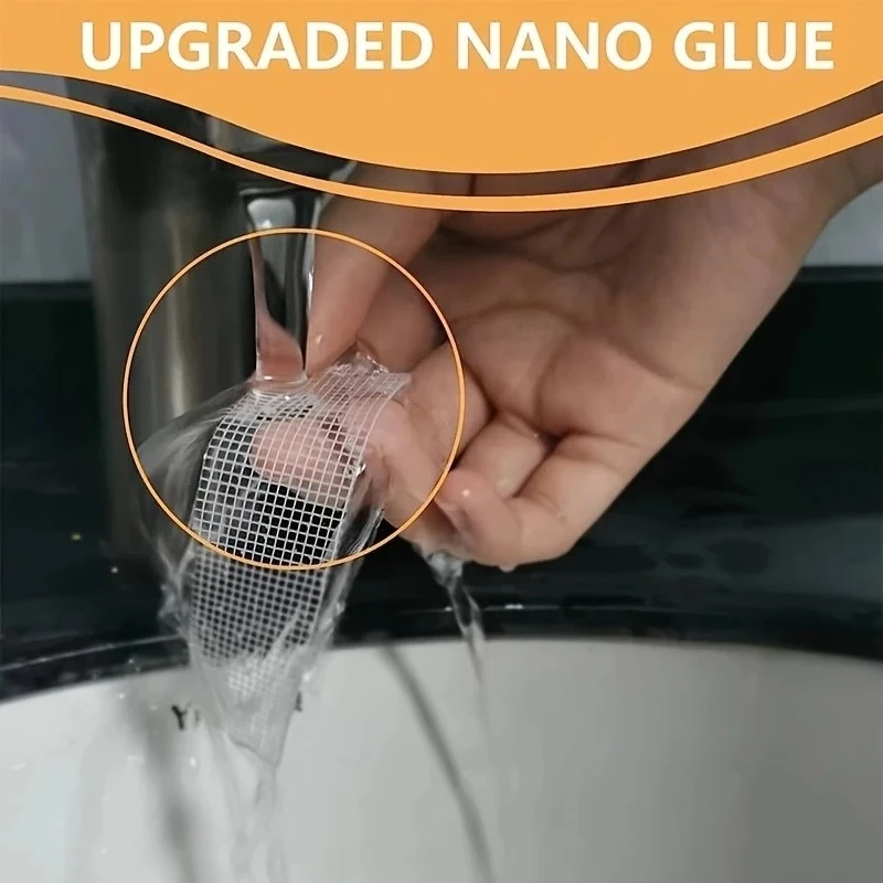 3PCS 3.5M Nano Double Sided Transparent Tape - PET Strong Adhesive, Detachable