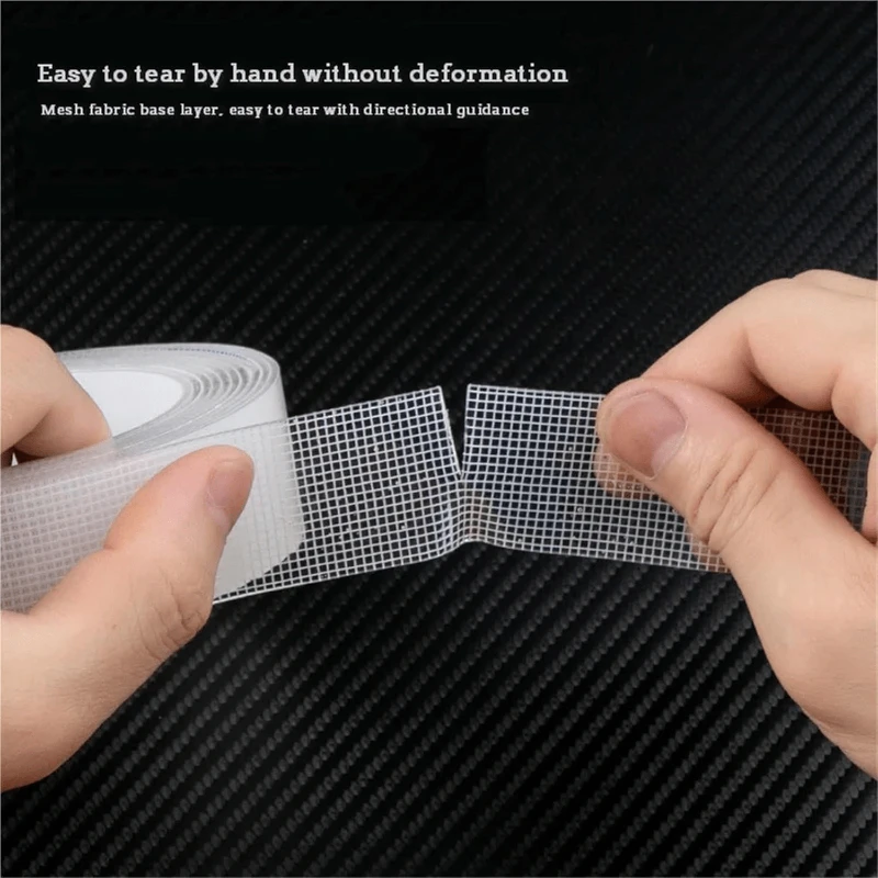 3PCS 3.5M Nano Double Sided Transparent Tape - PET Strong Adhesive, Detachable — image 3