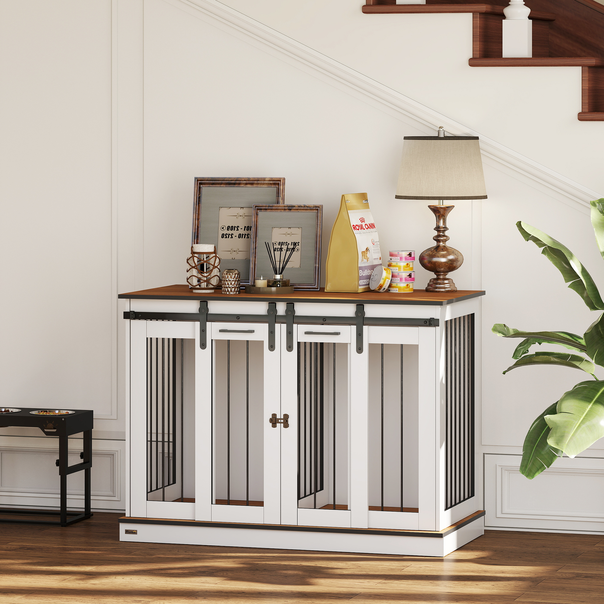 Dog Crate Furniture For Large Dogs,Double Cage Small Dogs — image 5