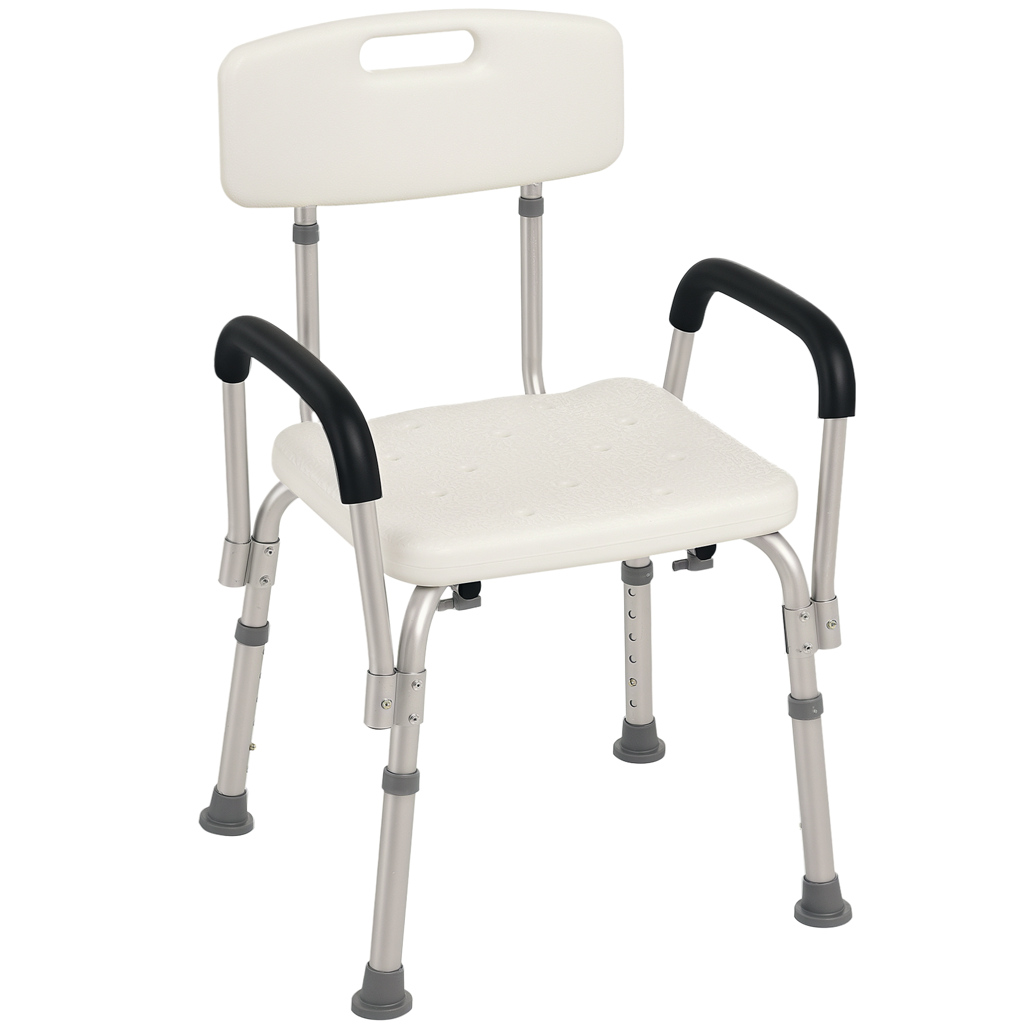 Adjustable Shower Chair,Shower Seat,Portable Medical Stool With Back